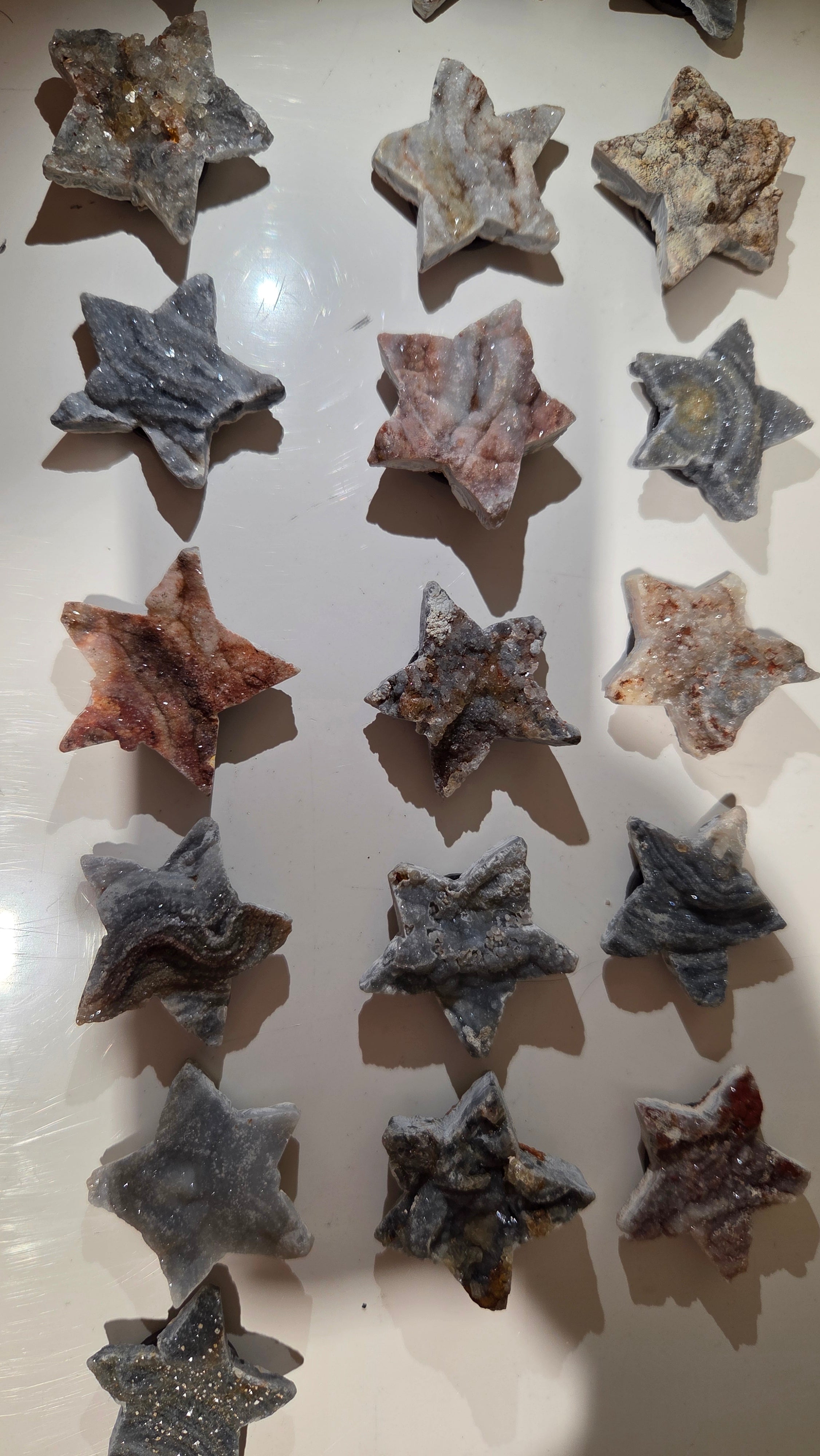 Chalcedoon stervormige magneten
