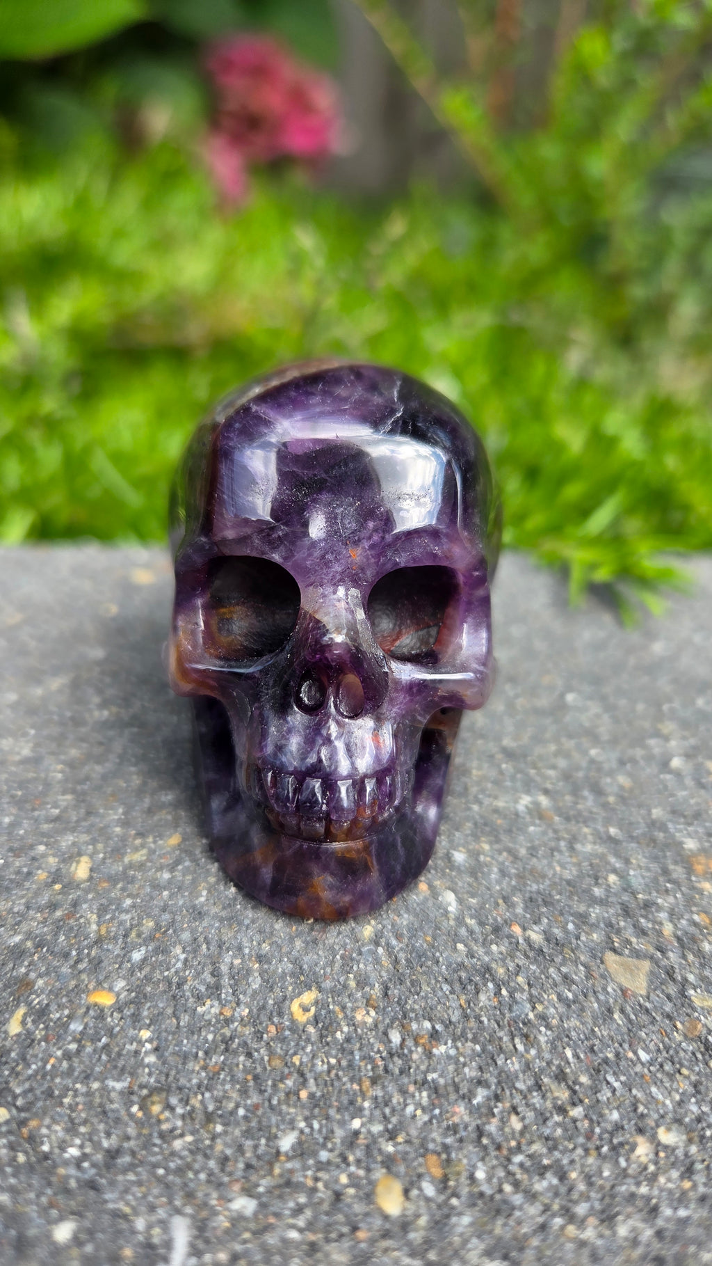 A+ kwaliteit amethist skull