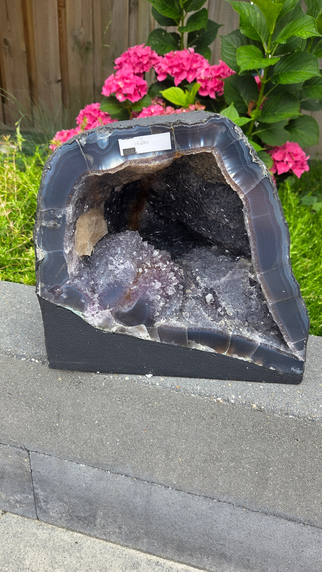 Amethist geode Brazilië