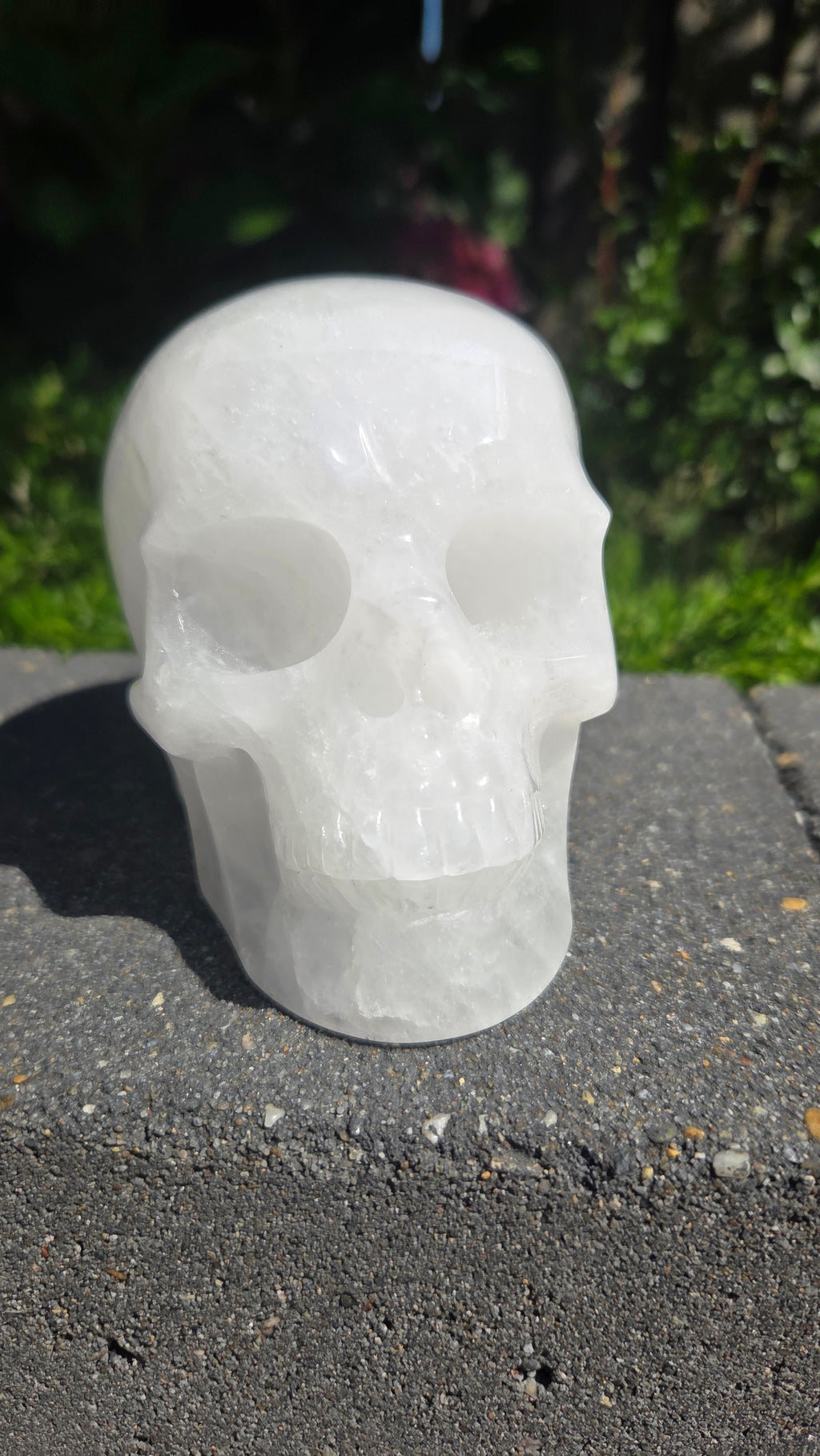 Bergkristal skull