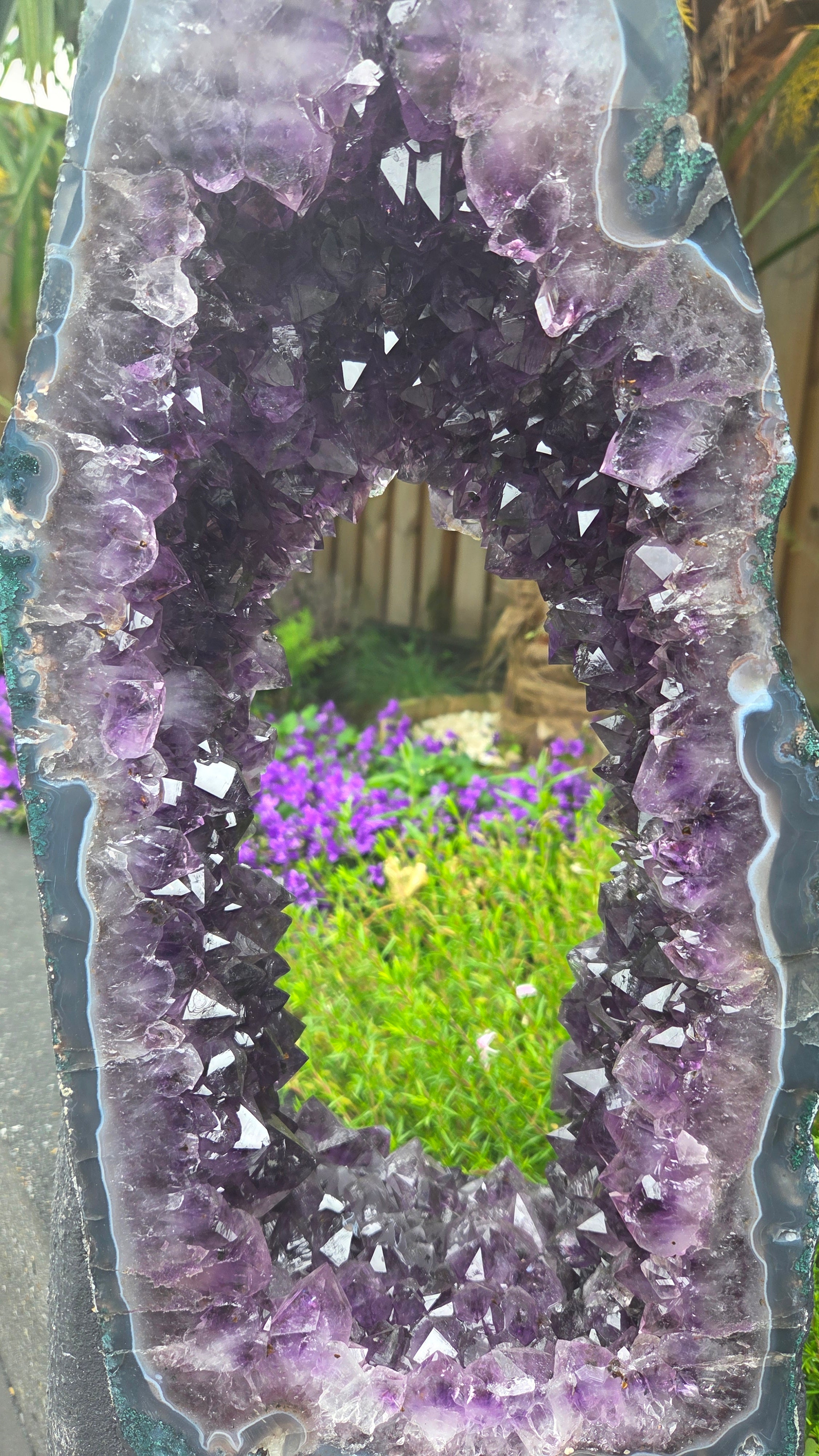 Amethist window/portaal