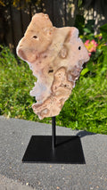 Roze amethist slab