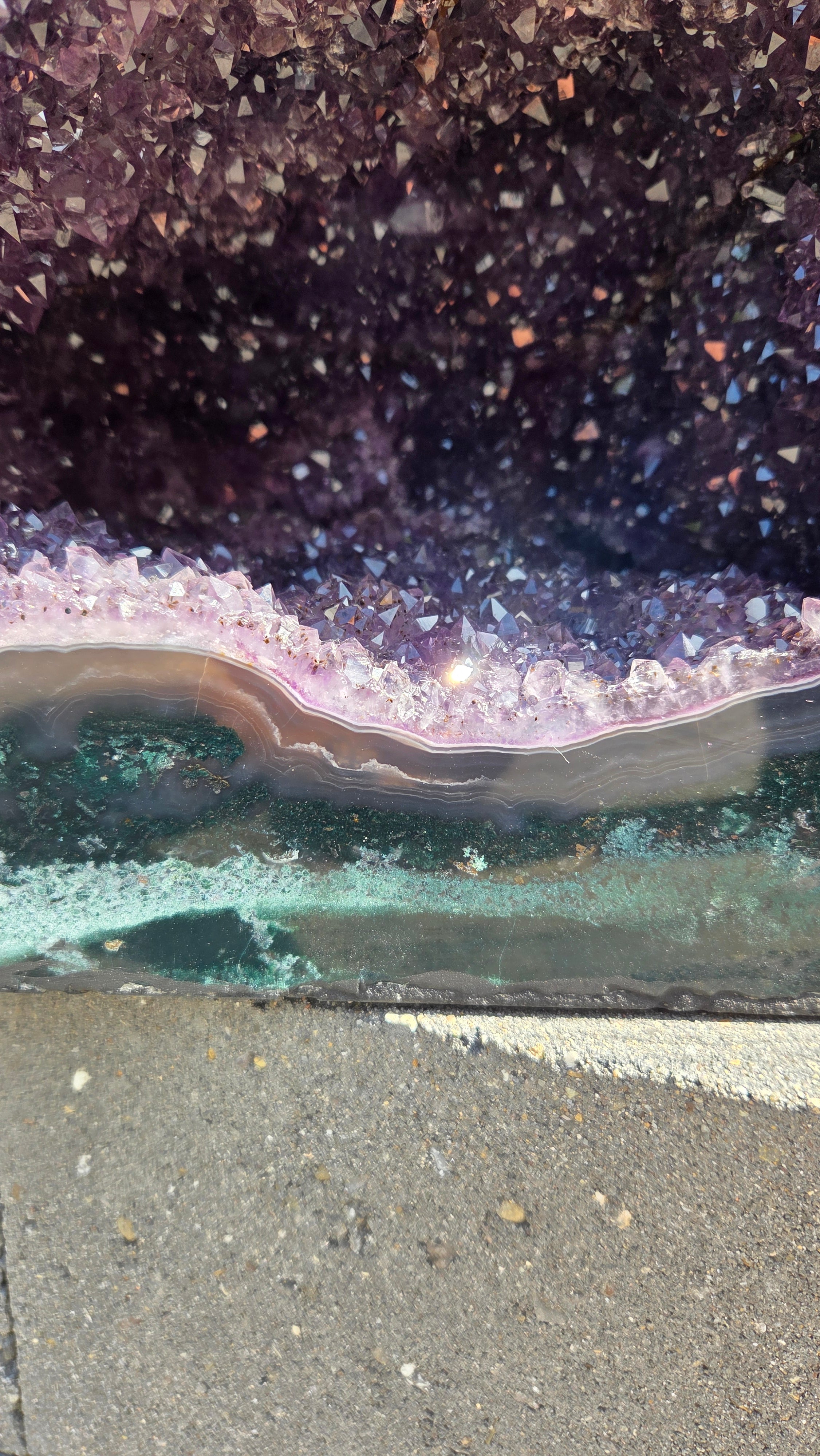 Prachtige amethist geode