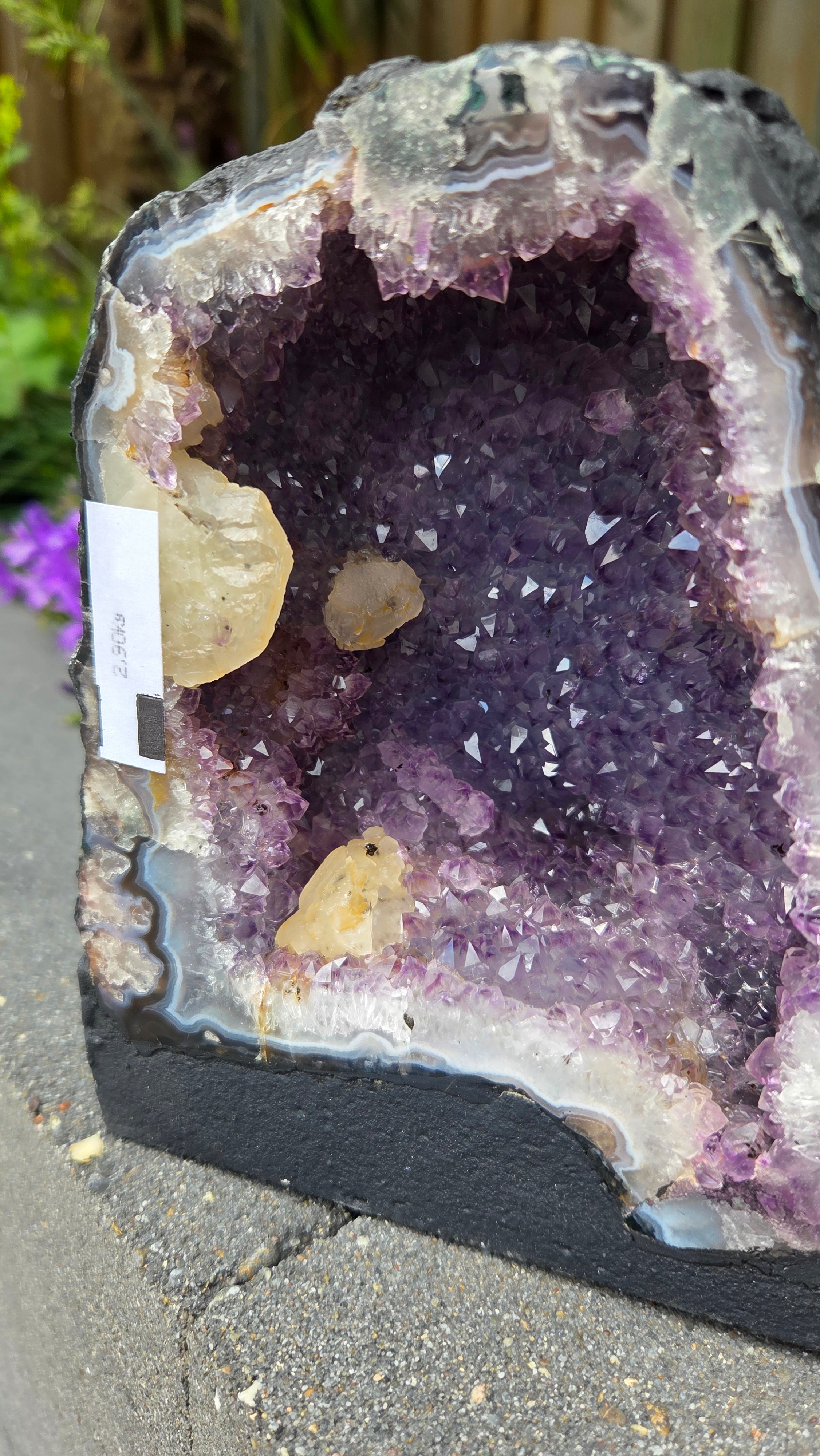 Amethist geode