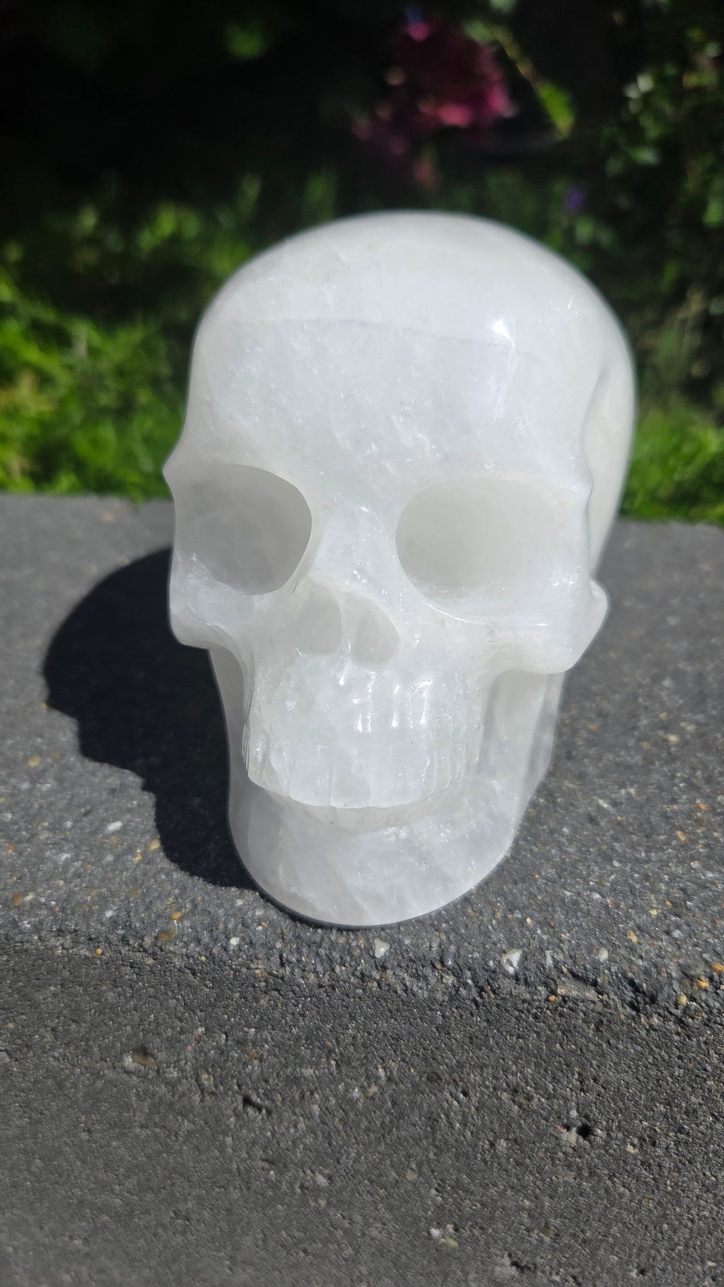 Bergkristal skull