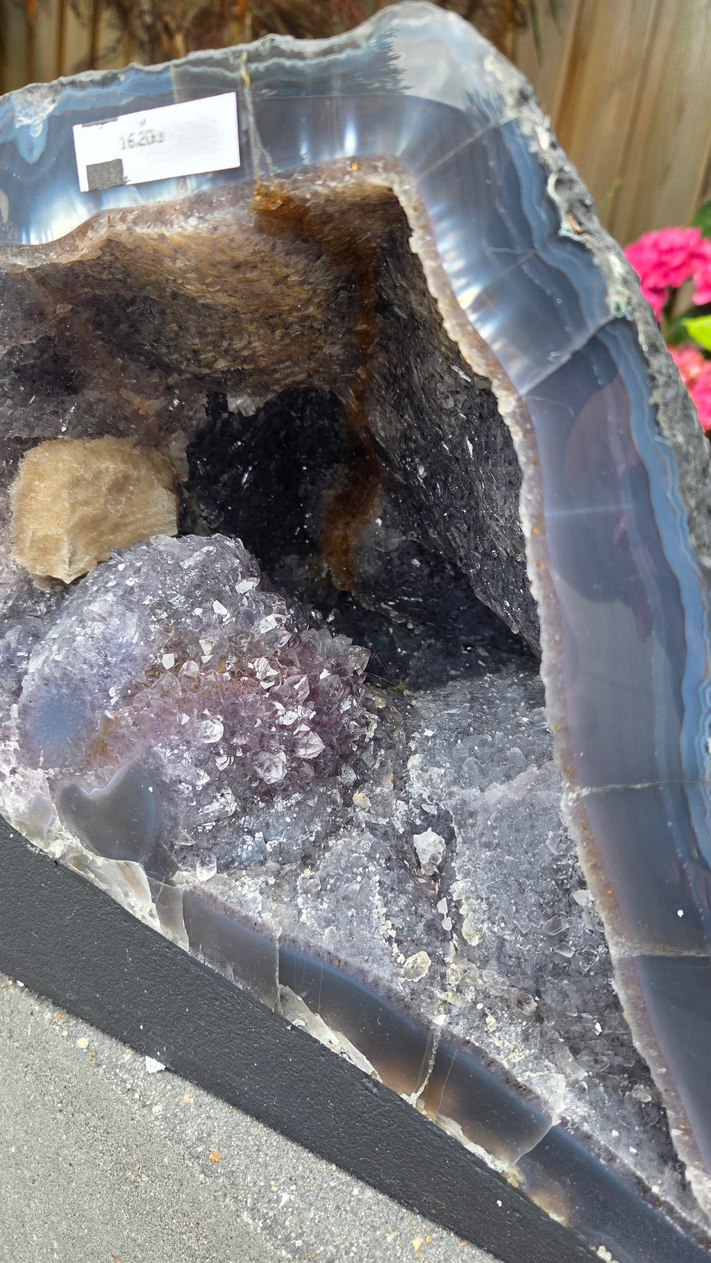 Amethist geode Brazilië