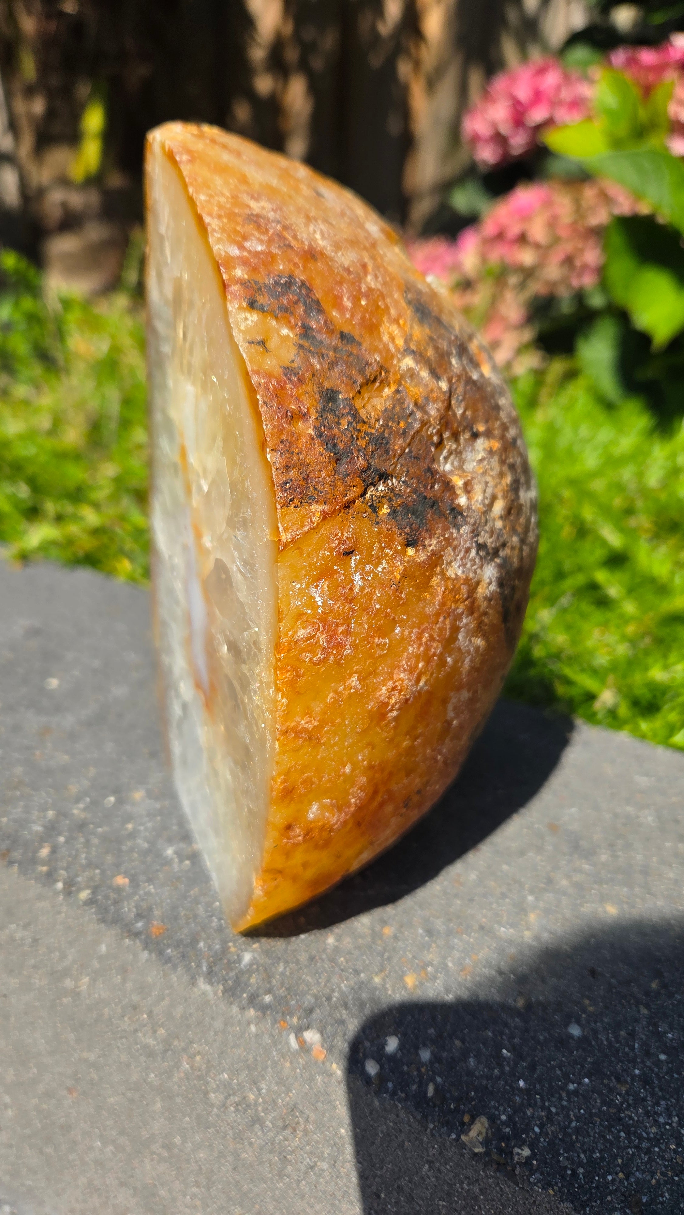 Prachtige agaat lamp