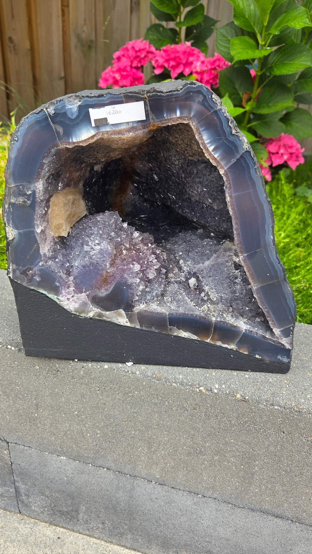 Amethist geode Brazilië