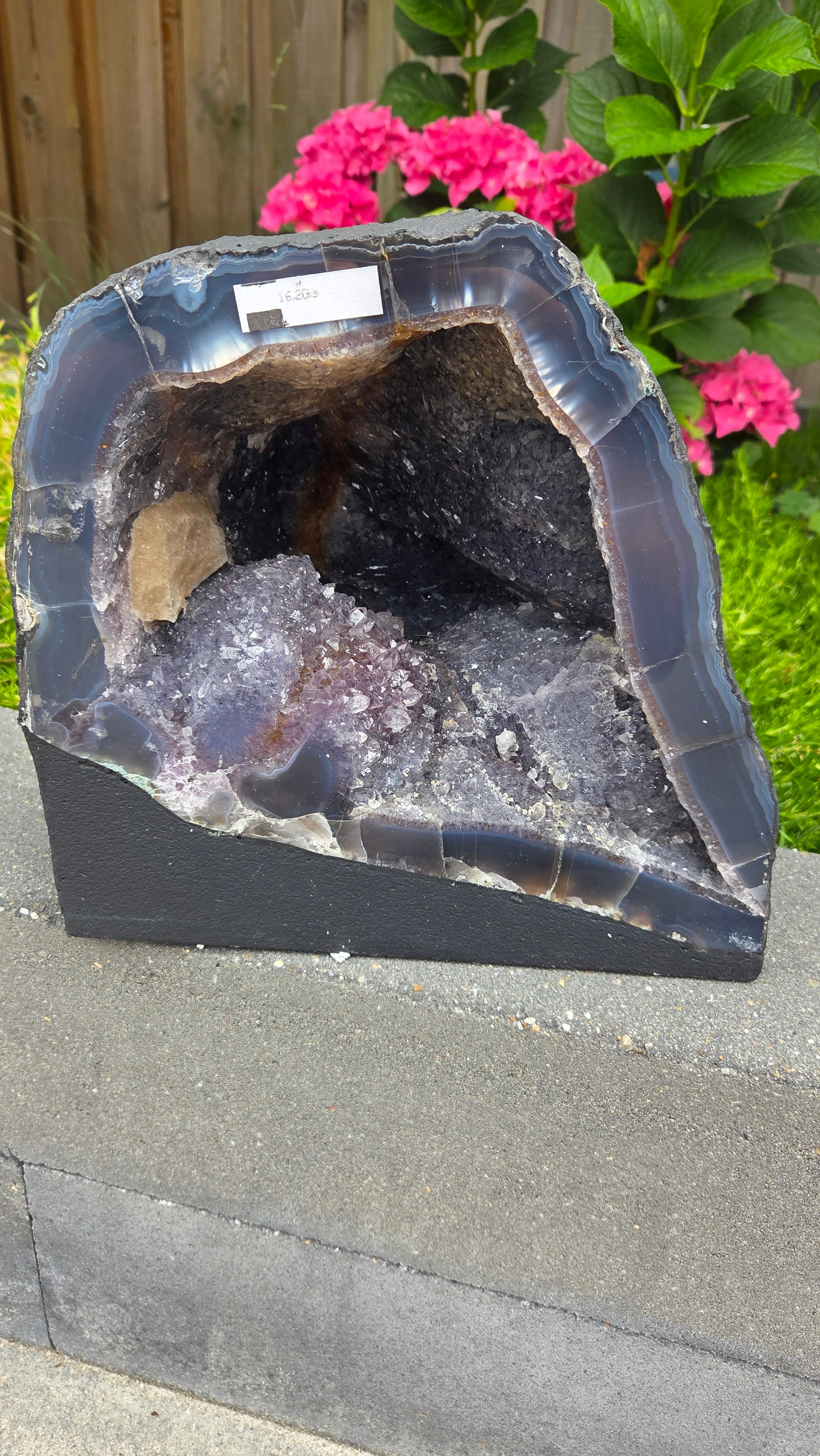 Amethist geode Brazilië