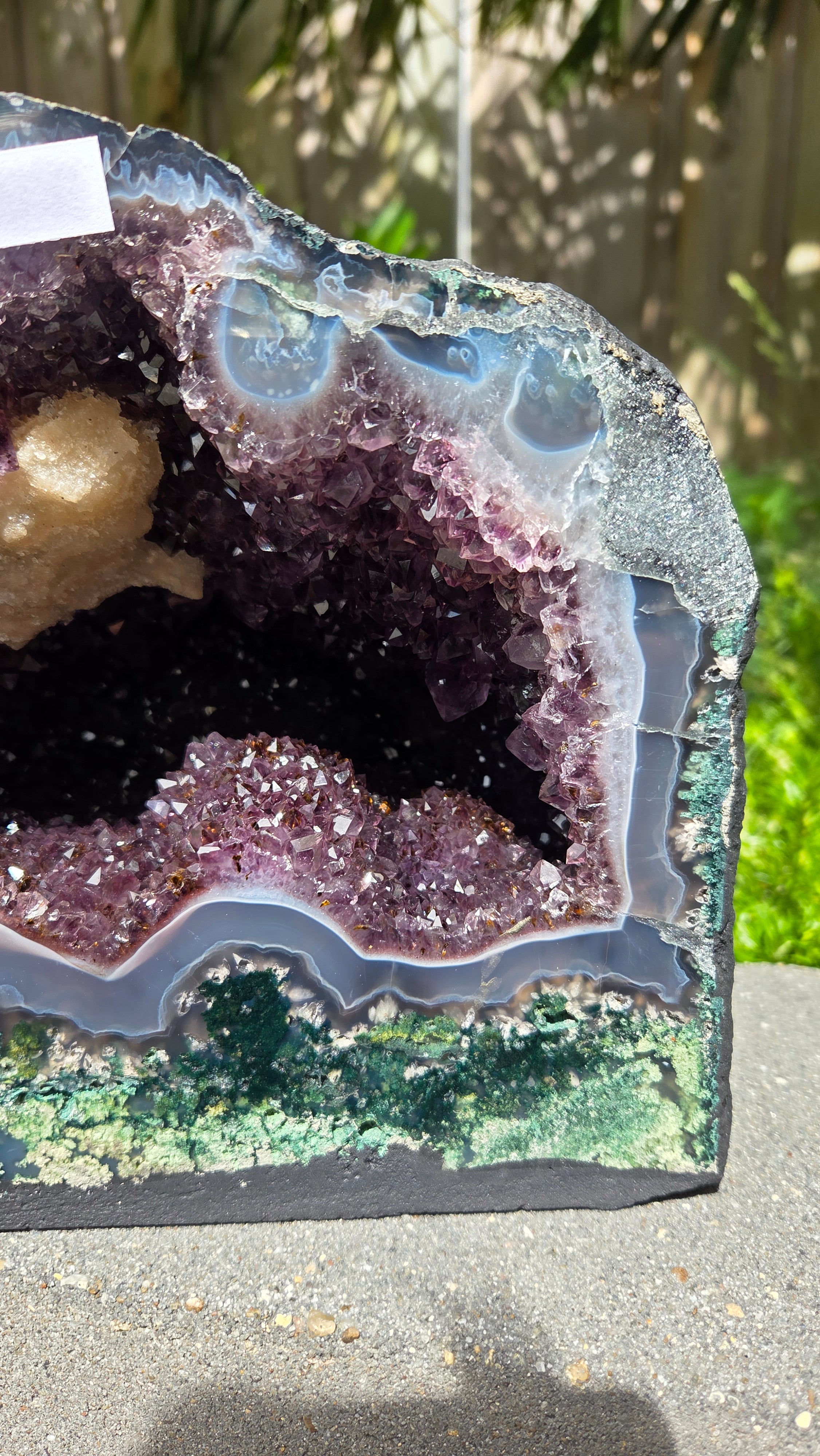 Amethist geode