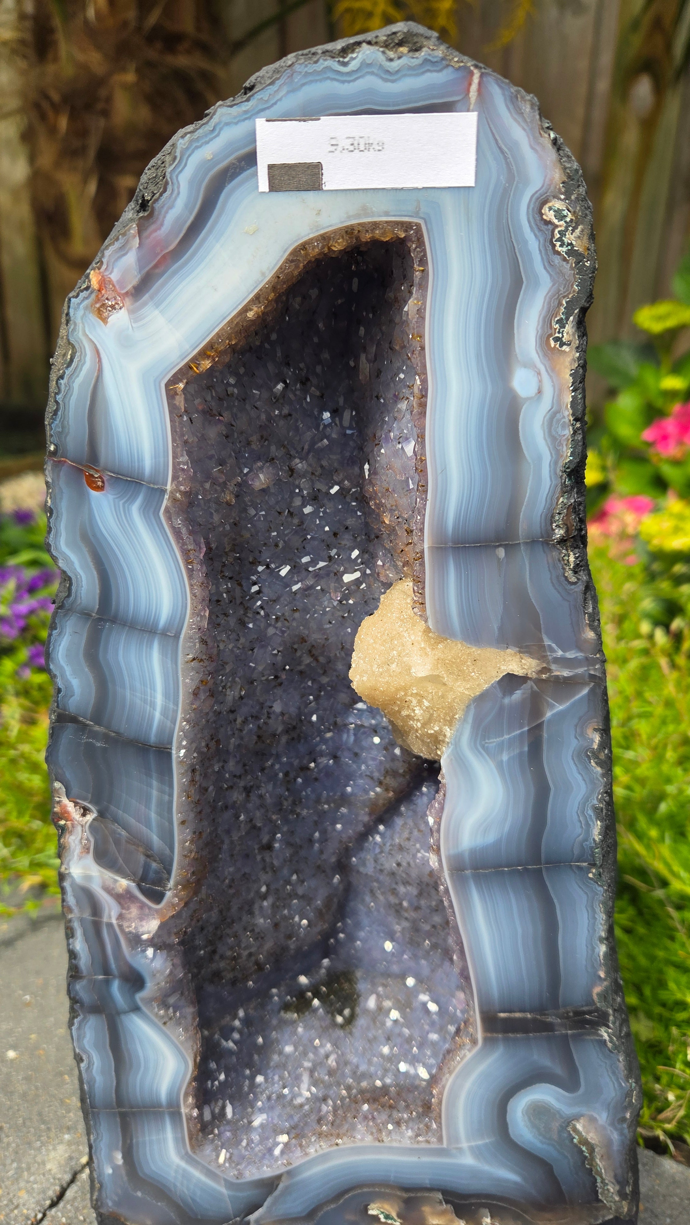 Prachtige amethist geode Brazilië