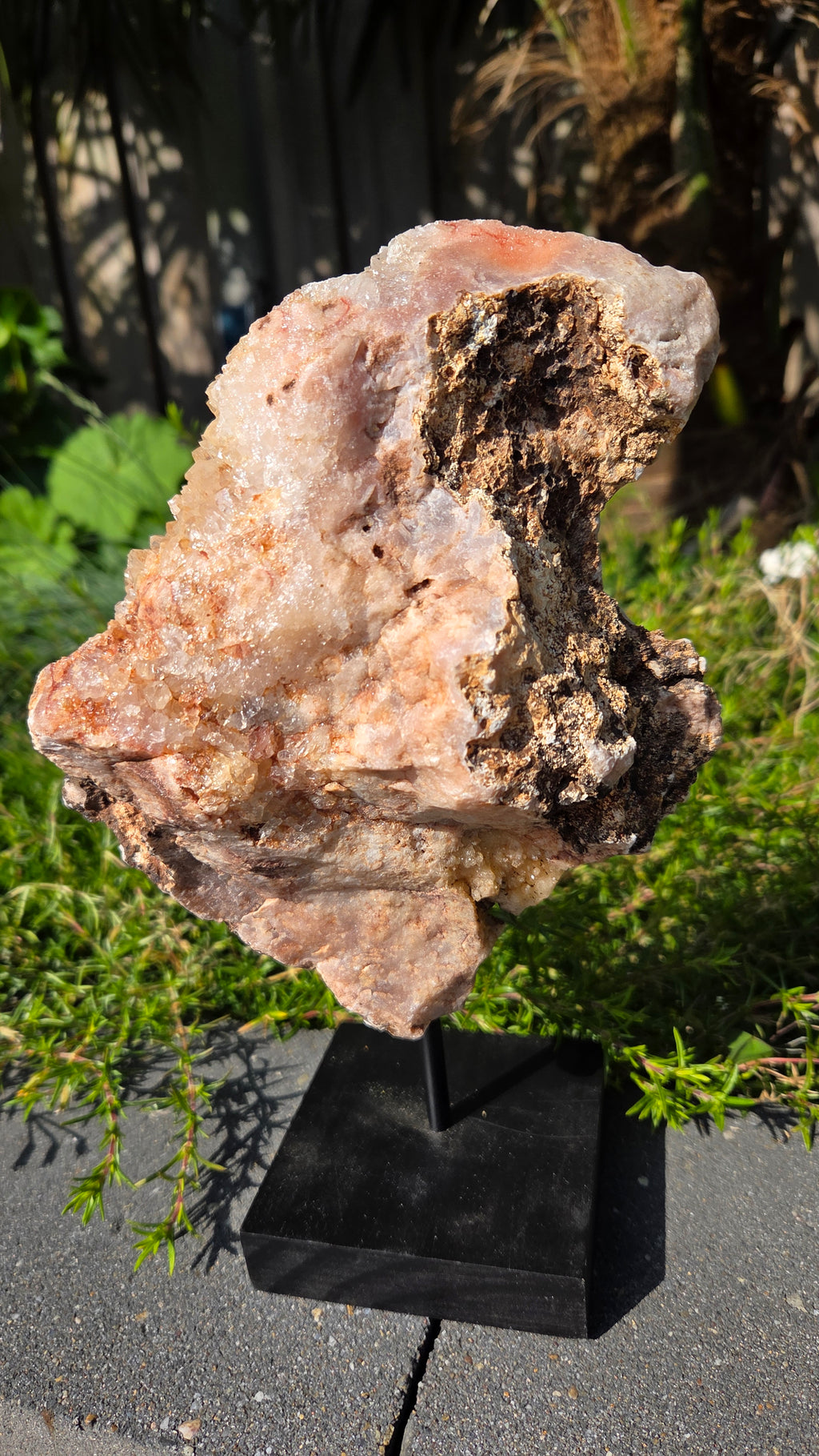 Roze amethist slab