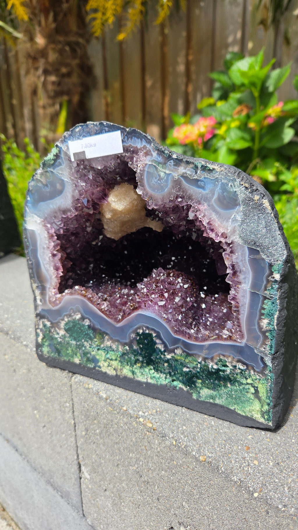 Amethist geode