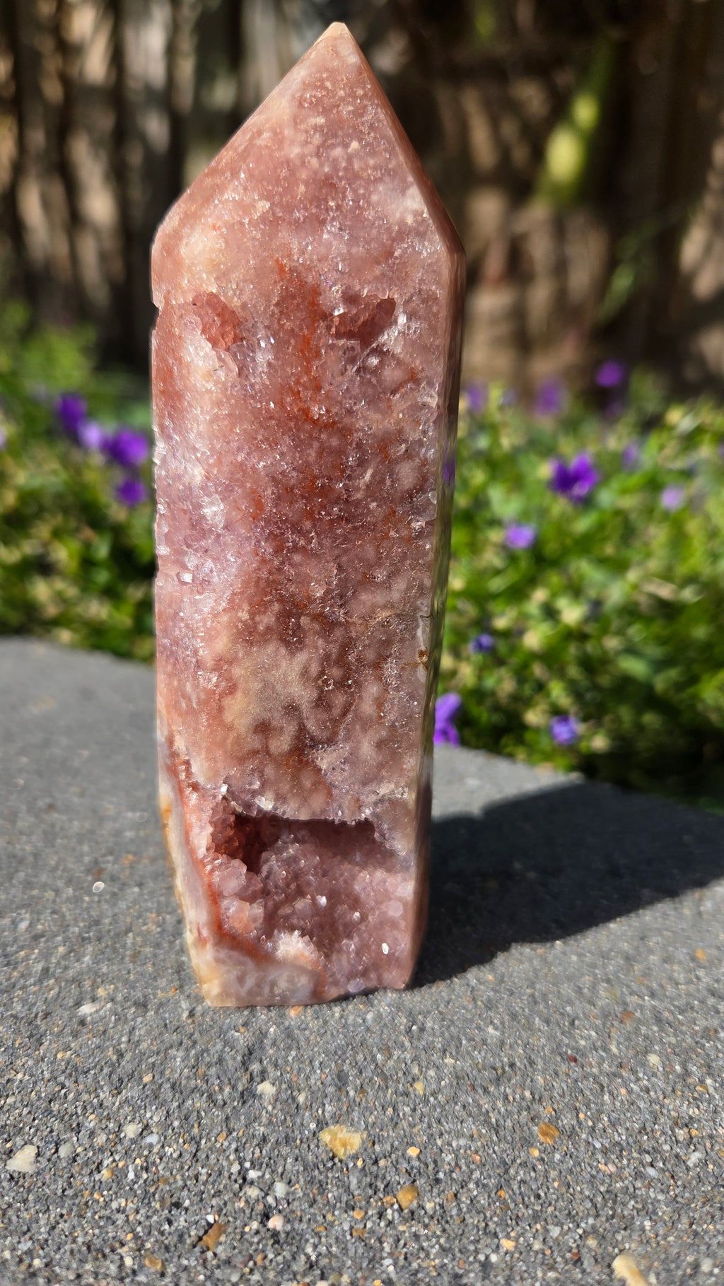 Roze amethist toren