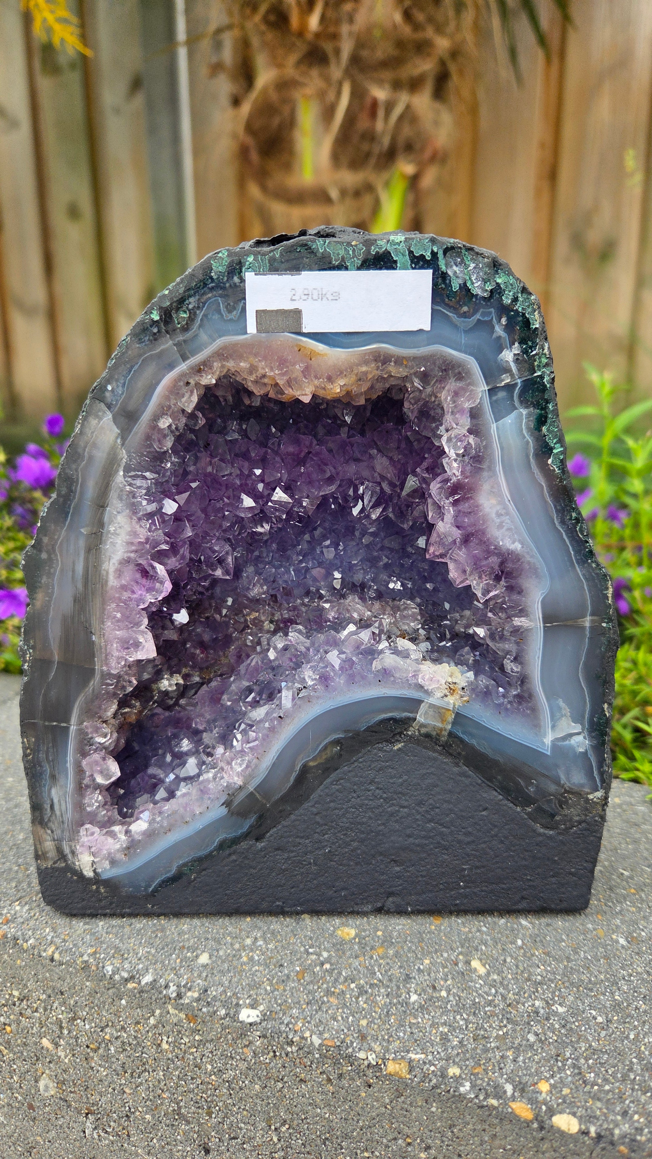 Amethist geode