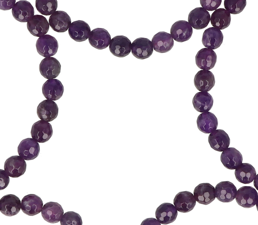 Amethist Facetarmband | 4 mm
