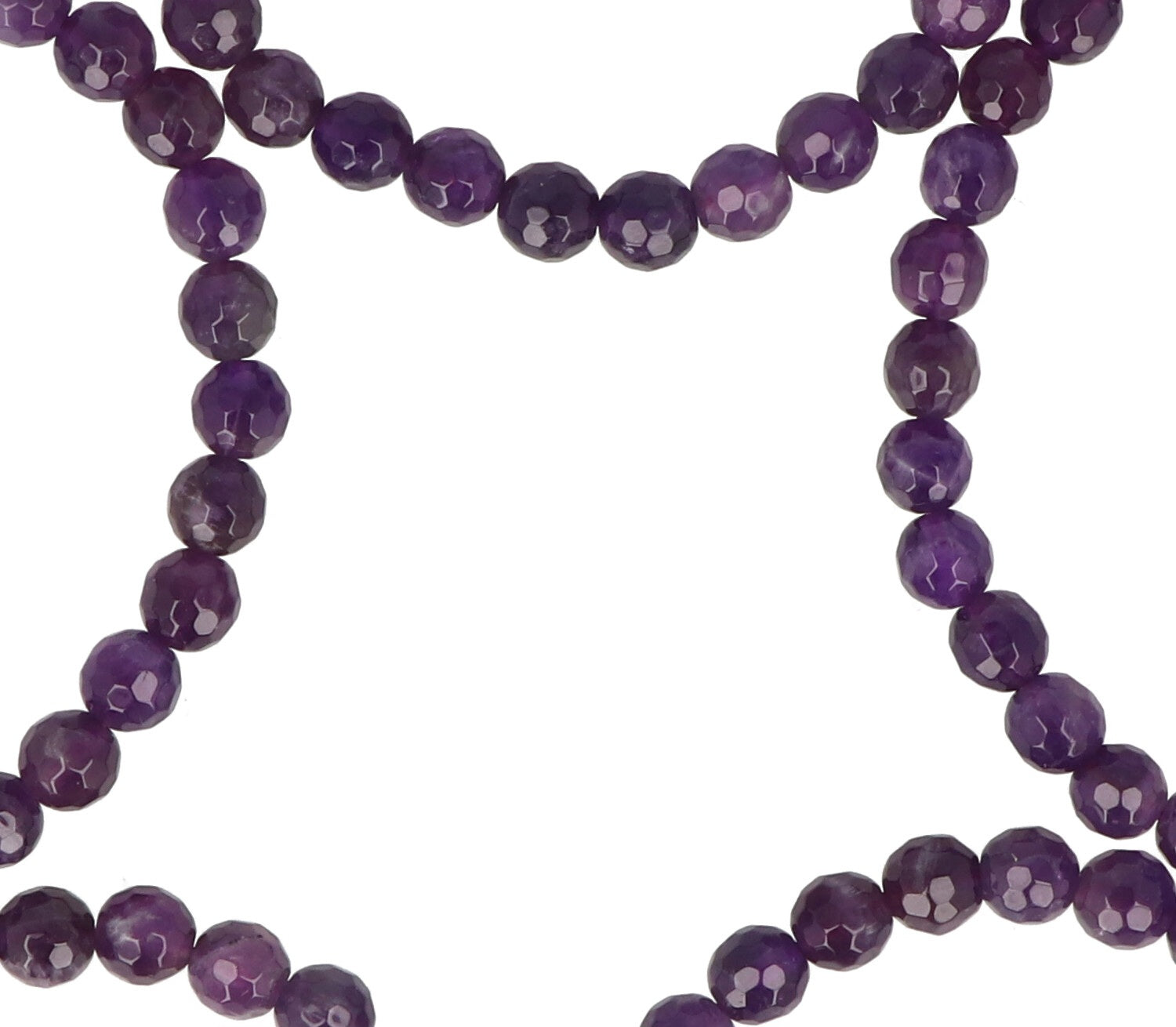 Amethist Facetarmband | 4 mm