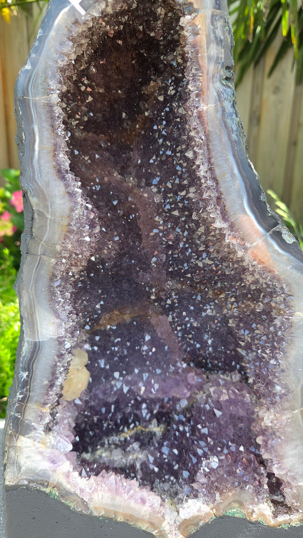 Prachtige amethist geode