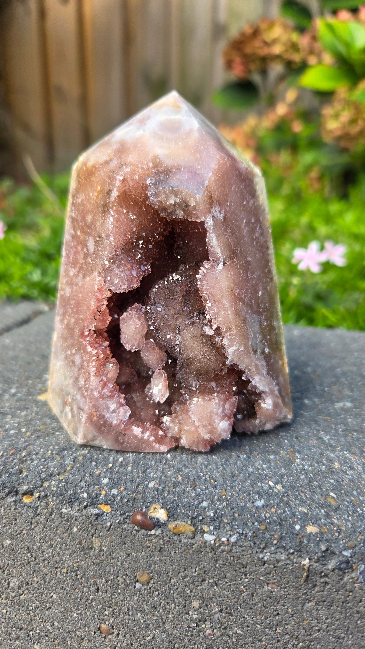 Roze amethist toren
