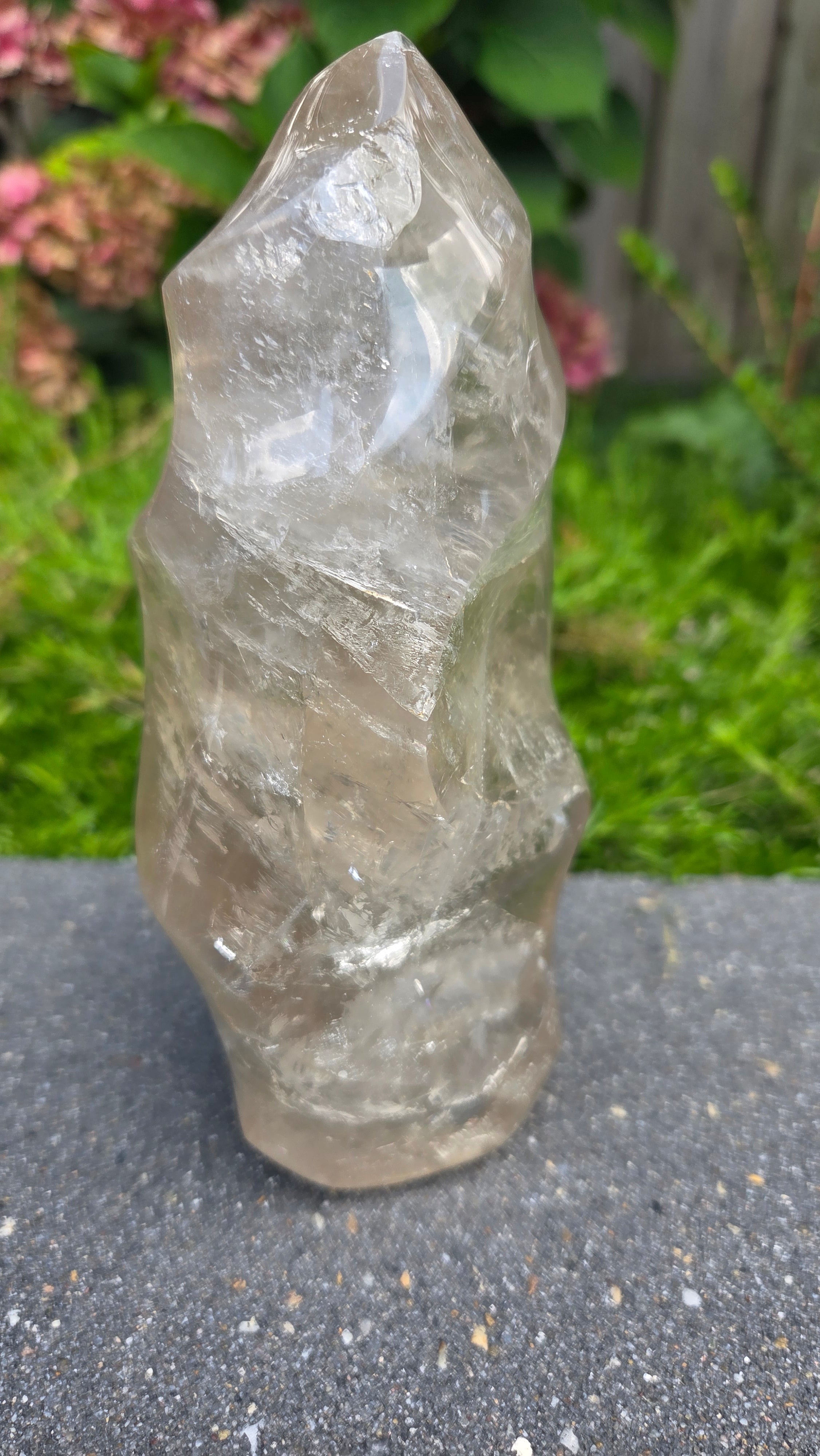 XL bergkristal vlam