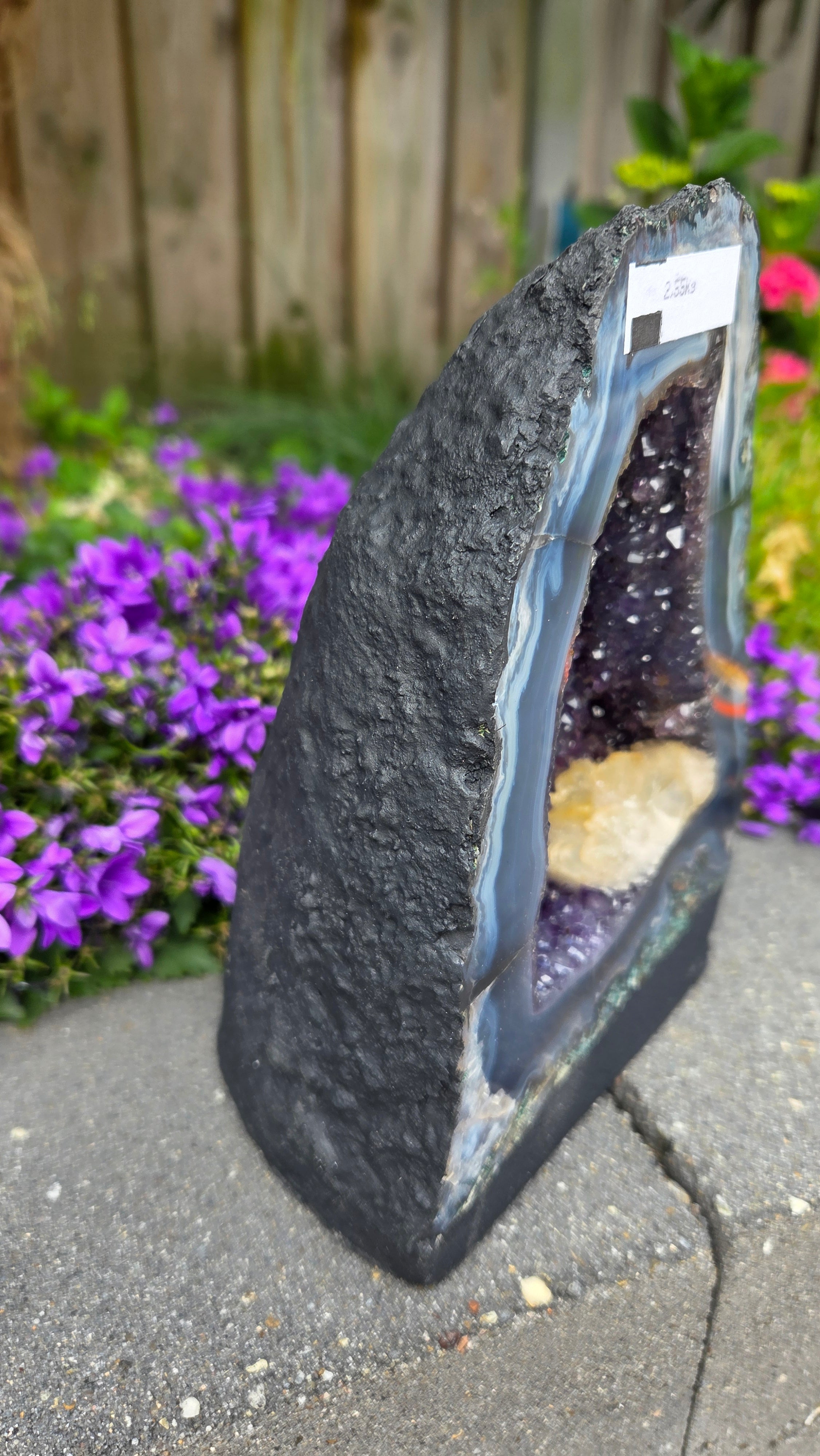 Amethist geode