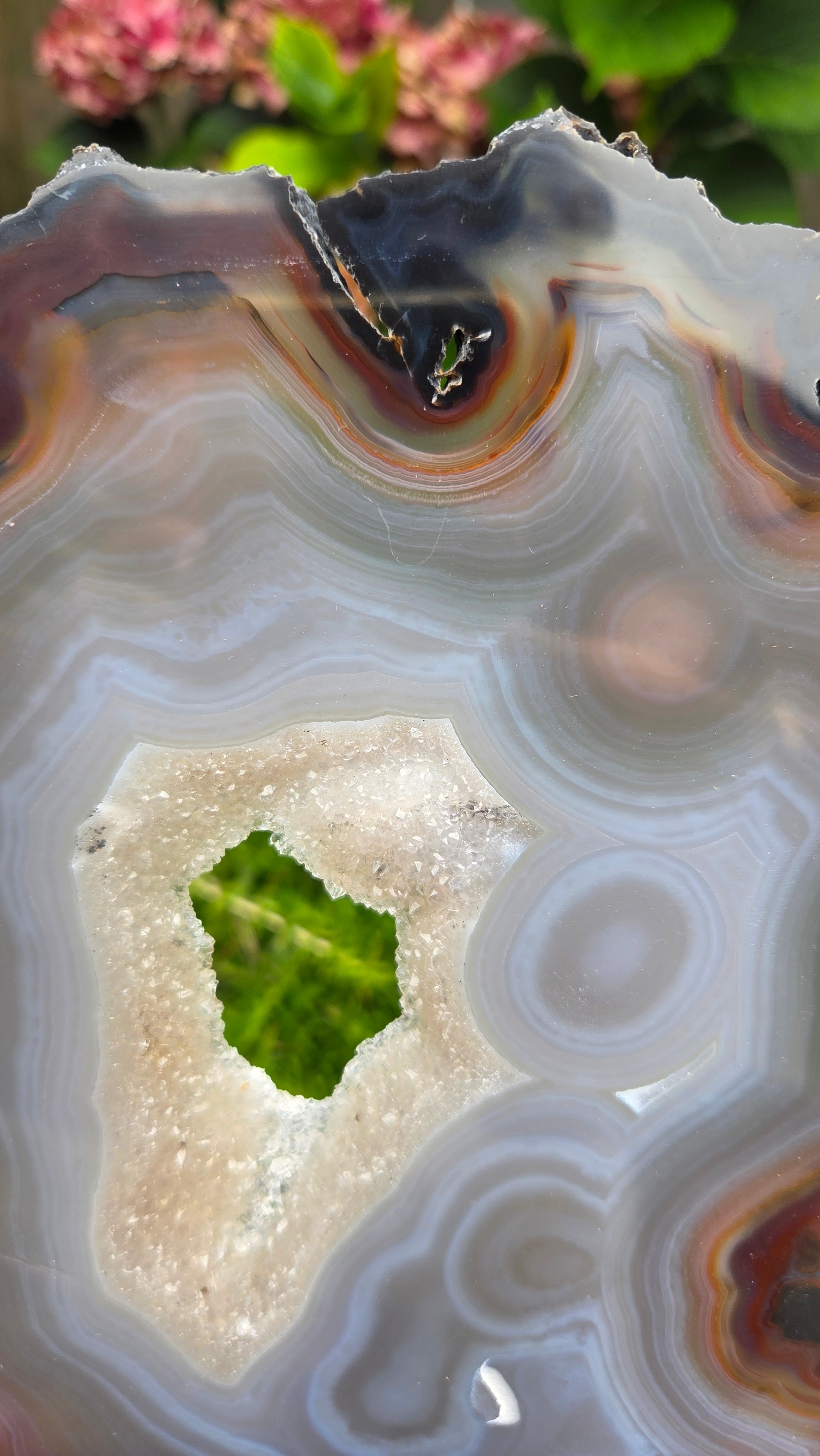 Unieke agaat slab