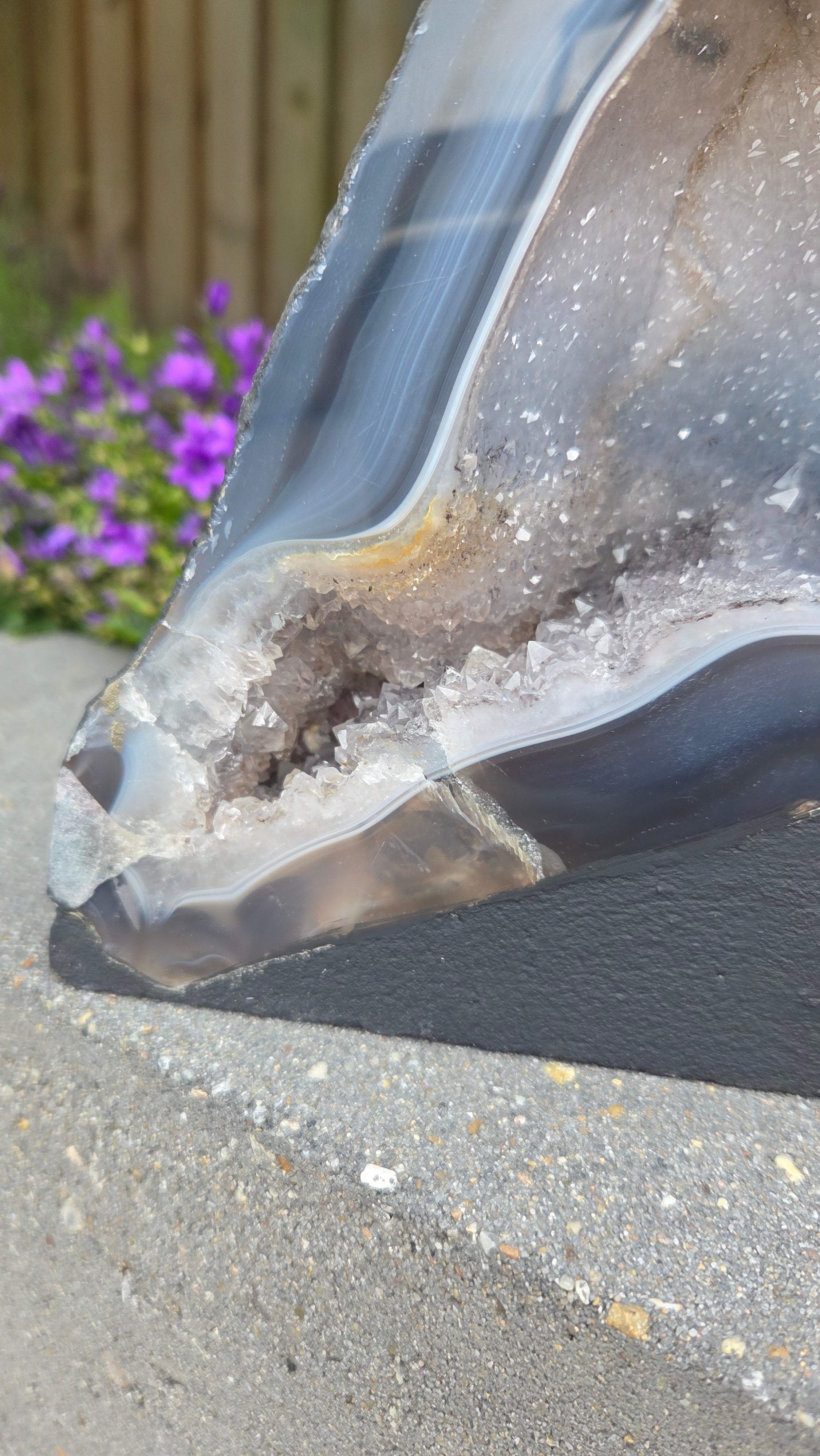 Amethist geode