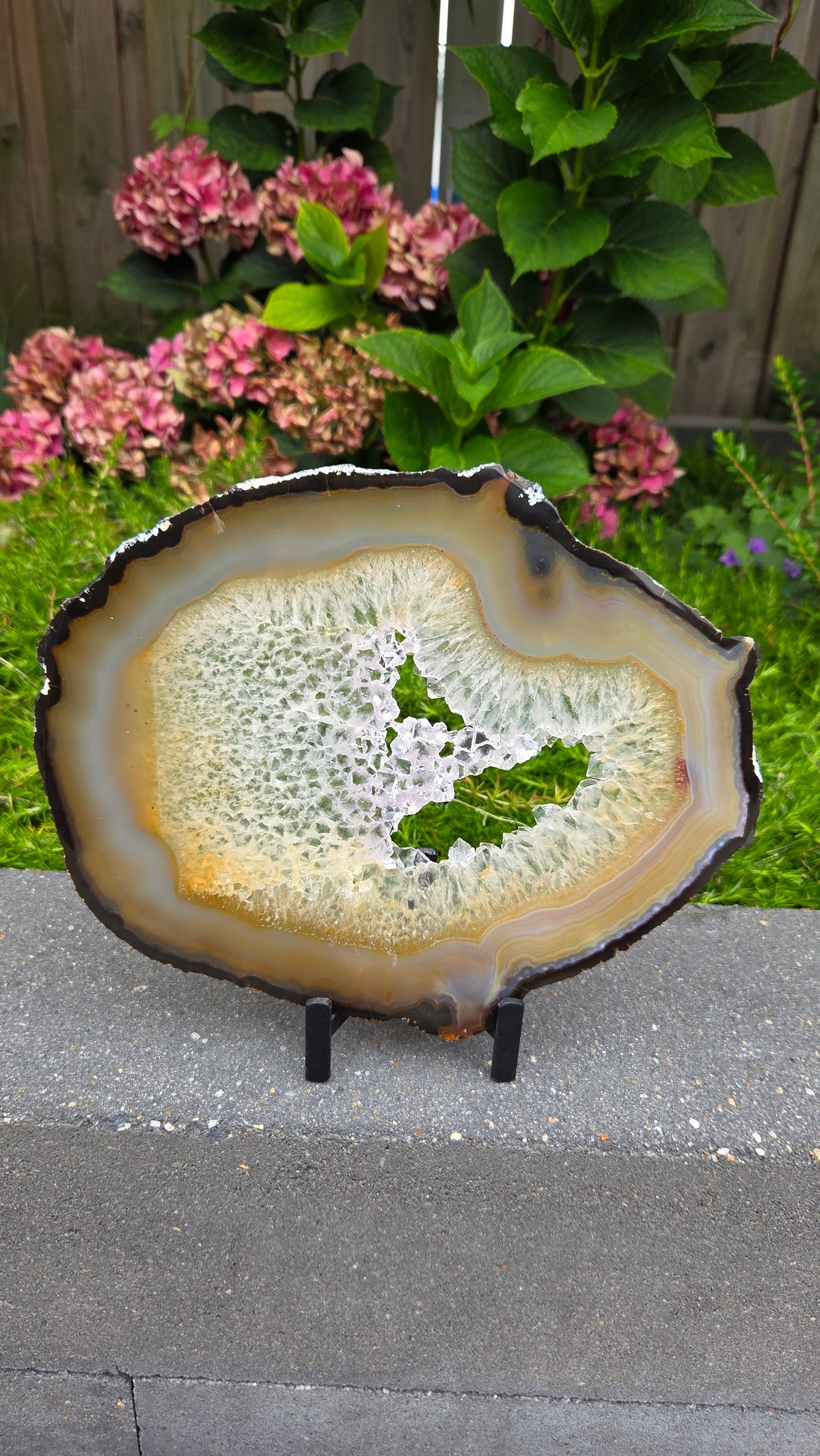 Prachtige agaat slab uniek exemplaar