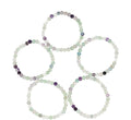 Fluoriet kinder armband 4 mm