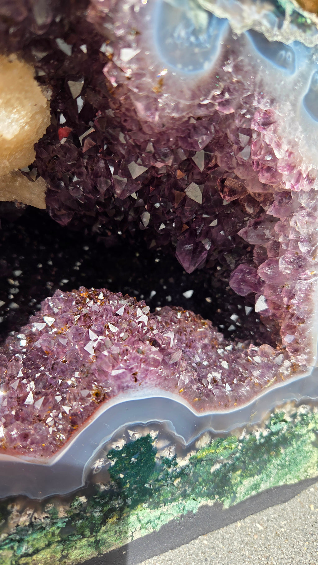 Amethist geode