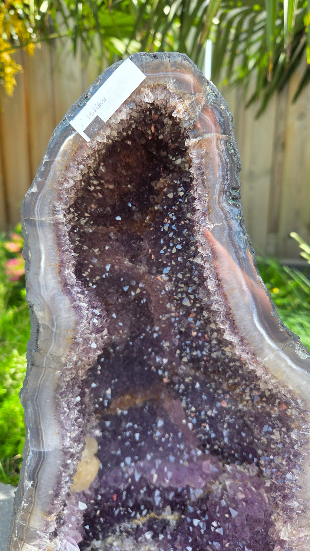 Prachtige amethist geode
