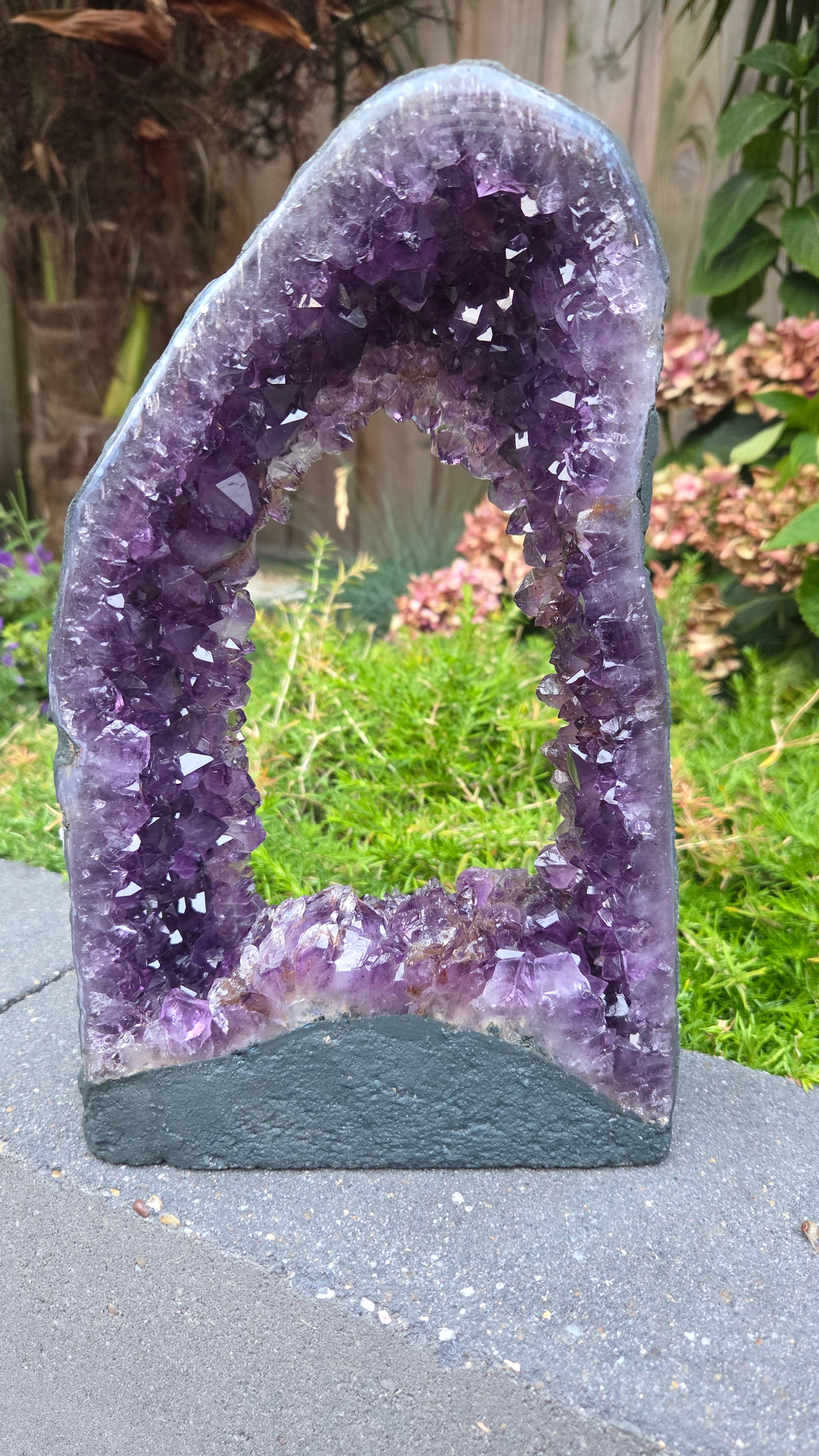 Prachtige amethist window