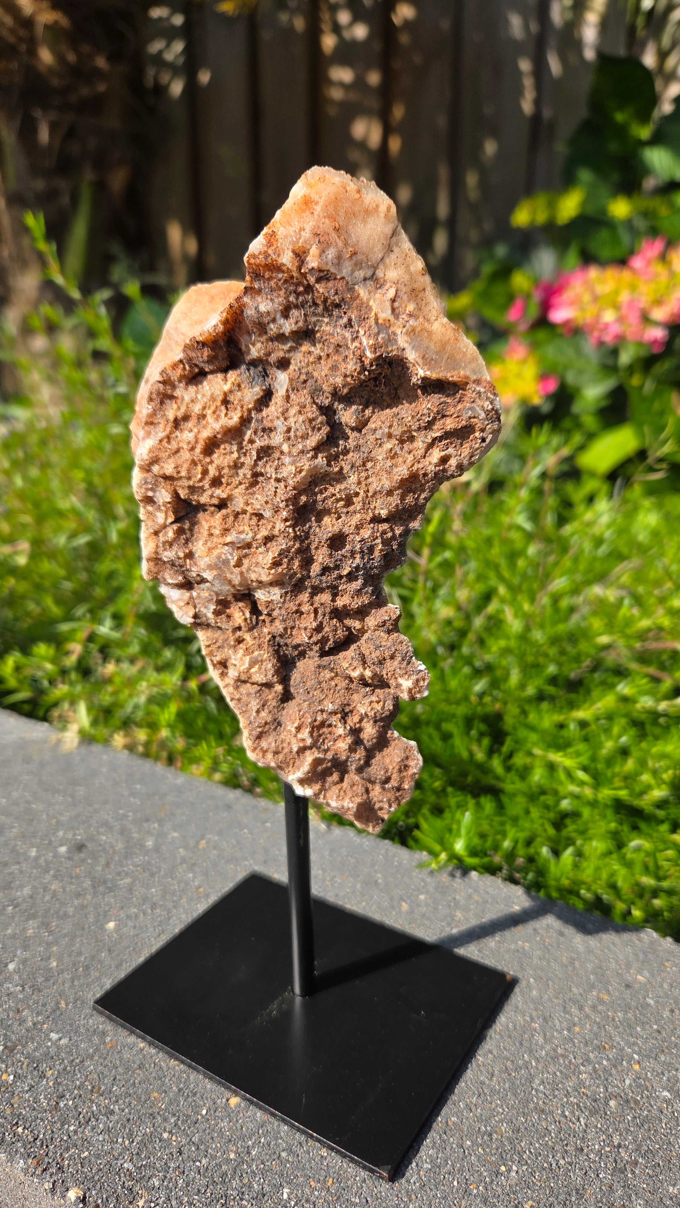 Roze amethist slab
