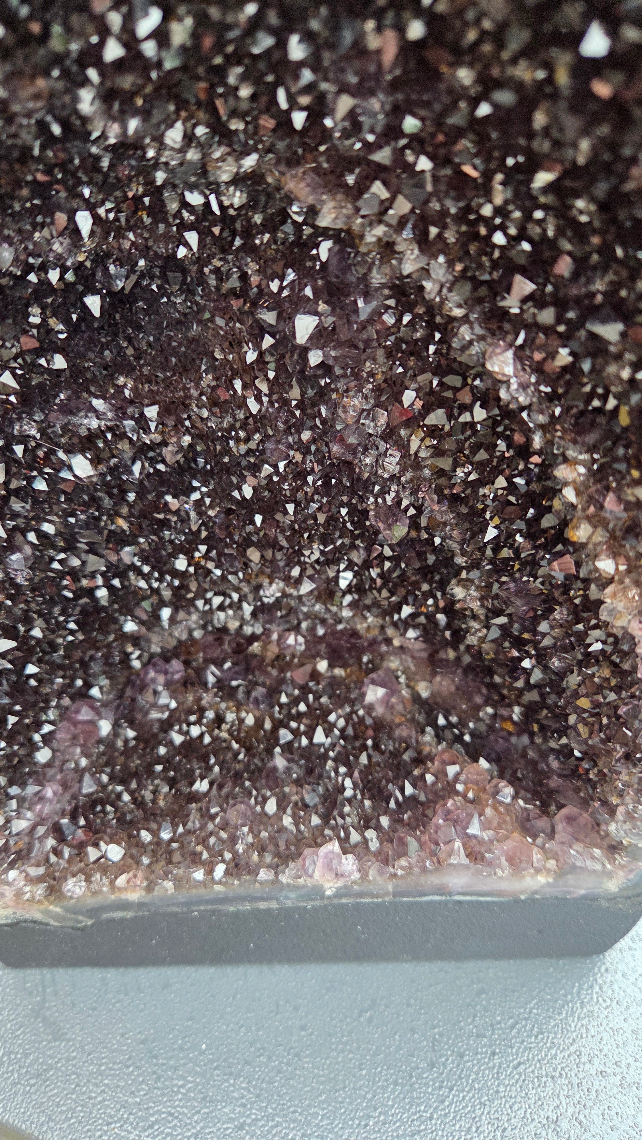 Unieke amethist geode