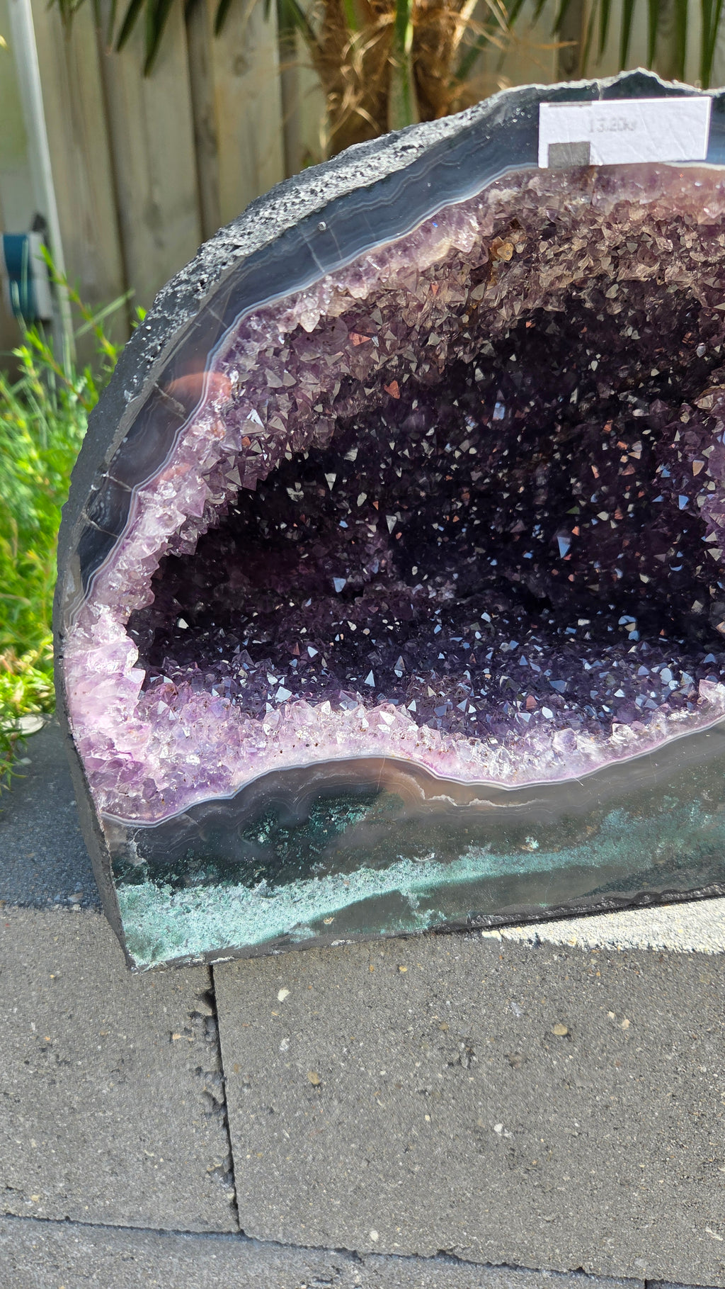 Prachtige amethist geode