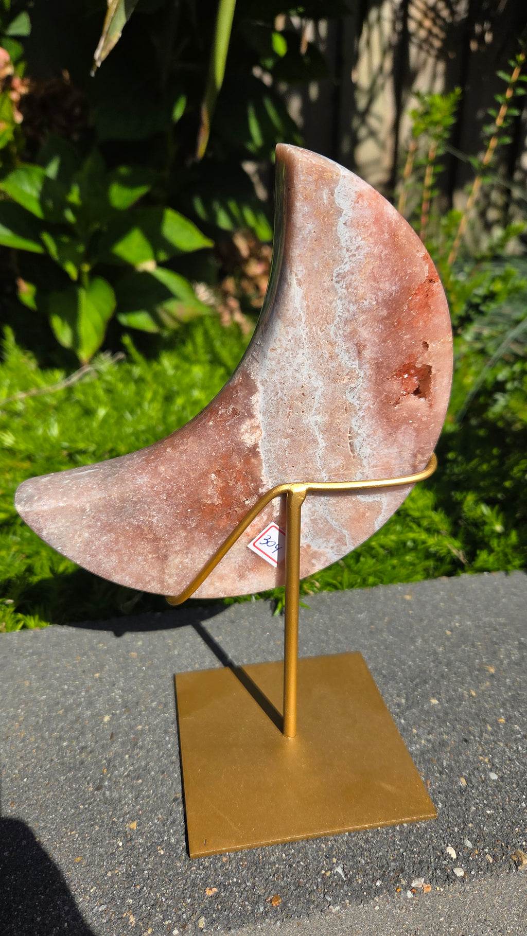Roze amethist maan