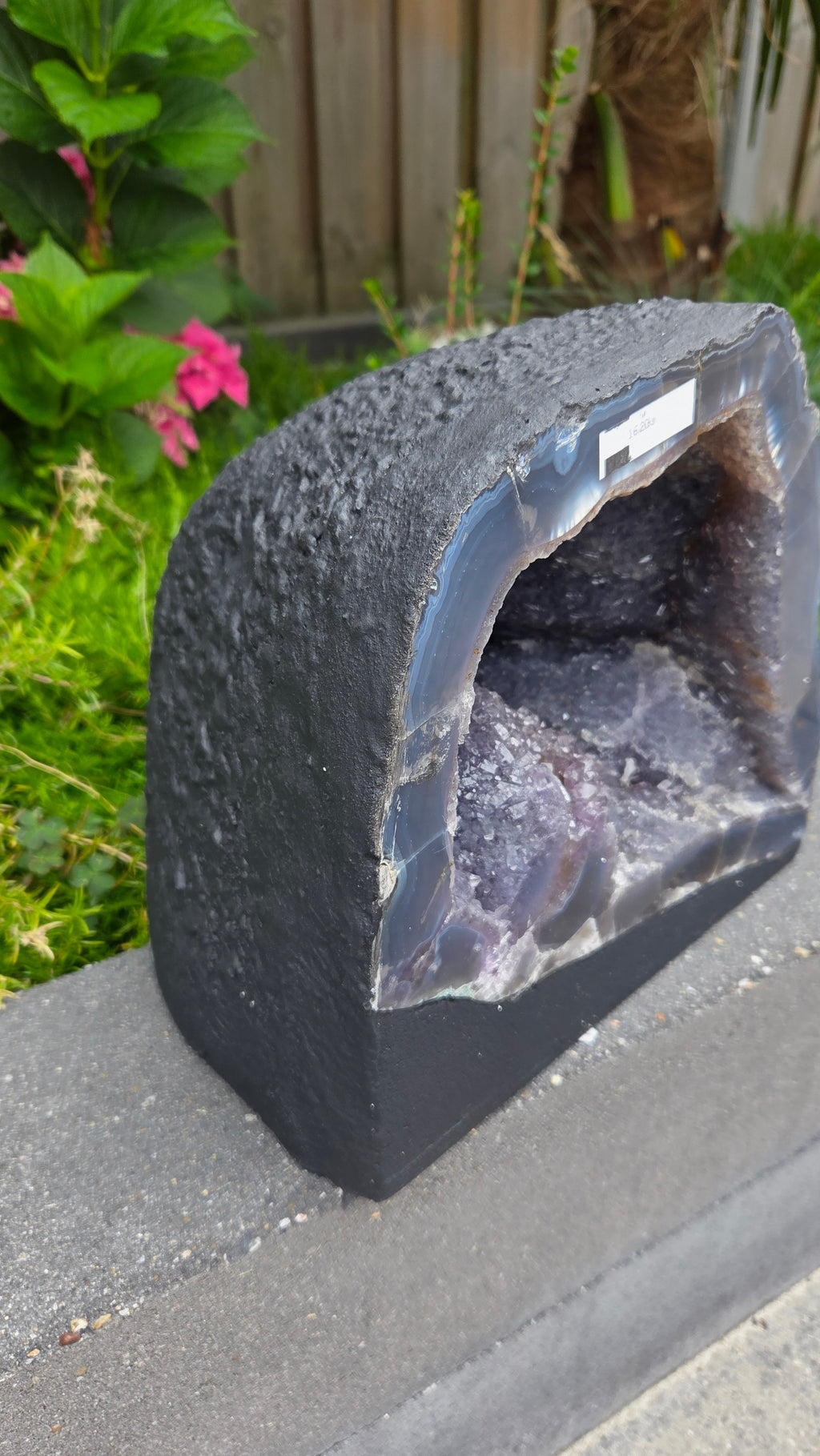 Amethist geode Brazilië