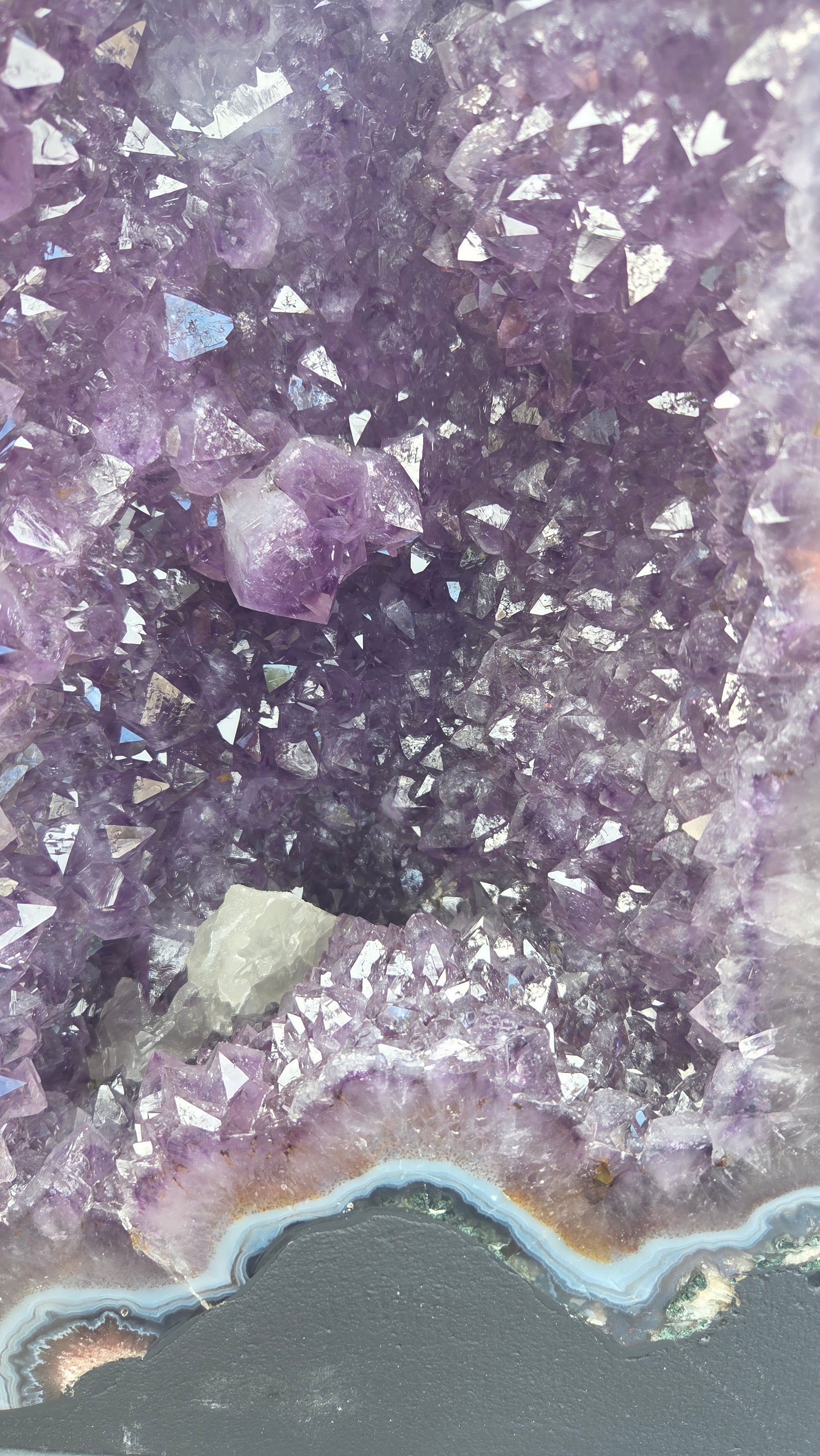Prachtige amethist geode XL