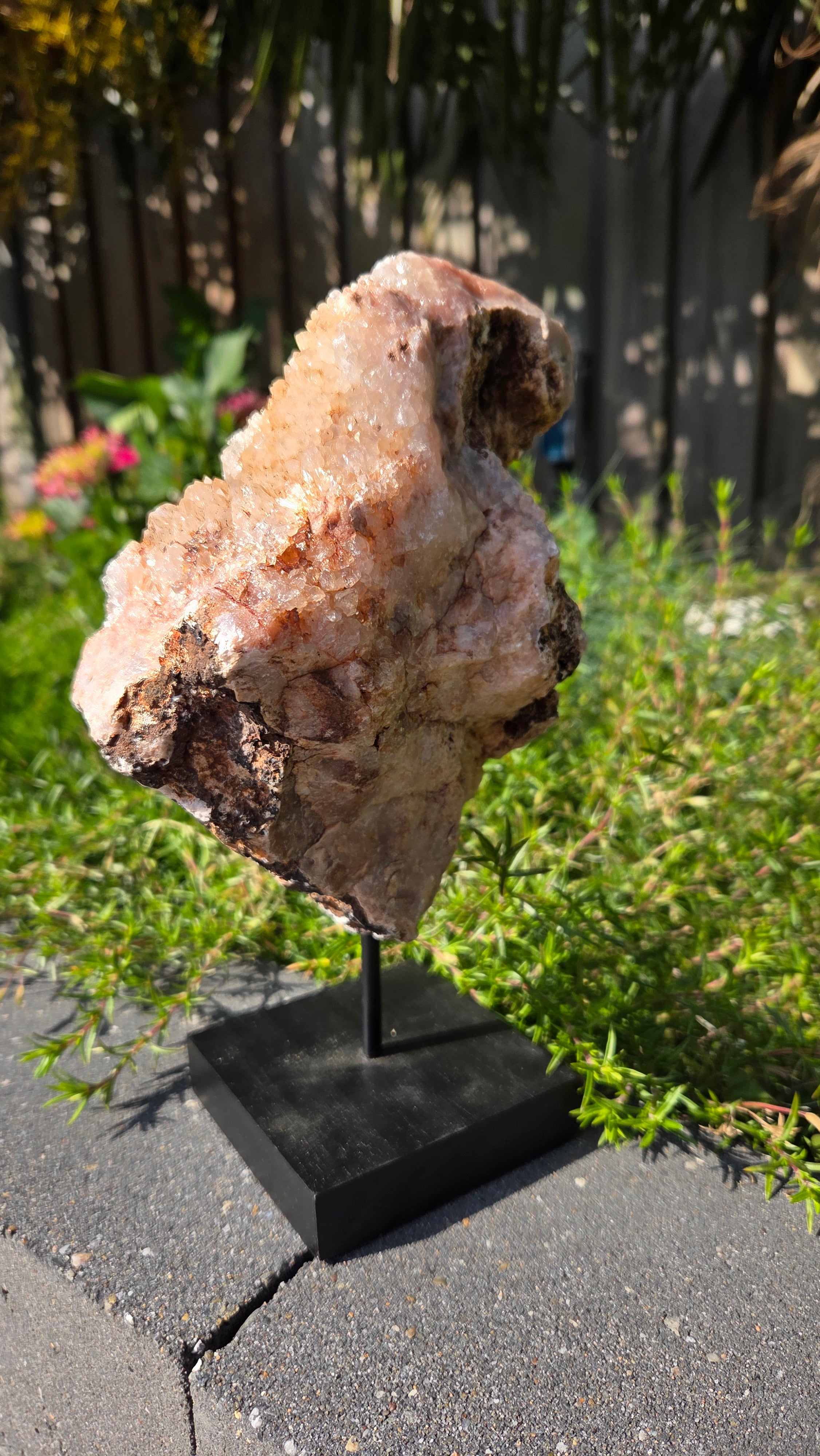 Roze amethist slab
