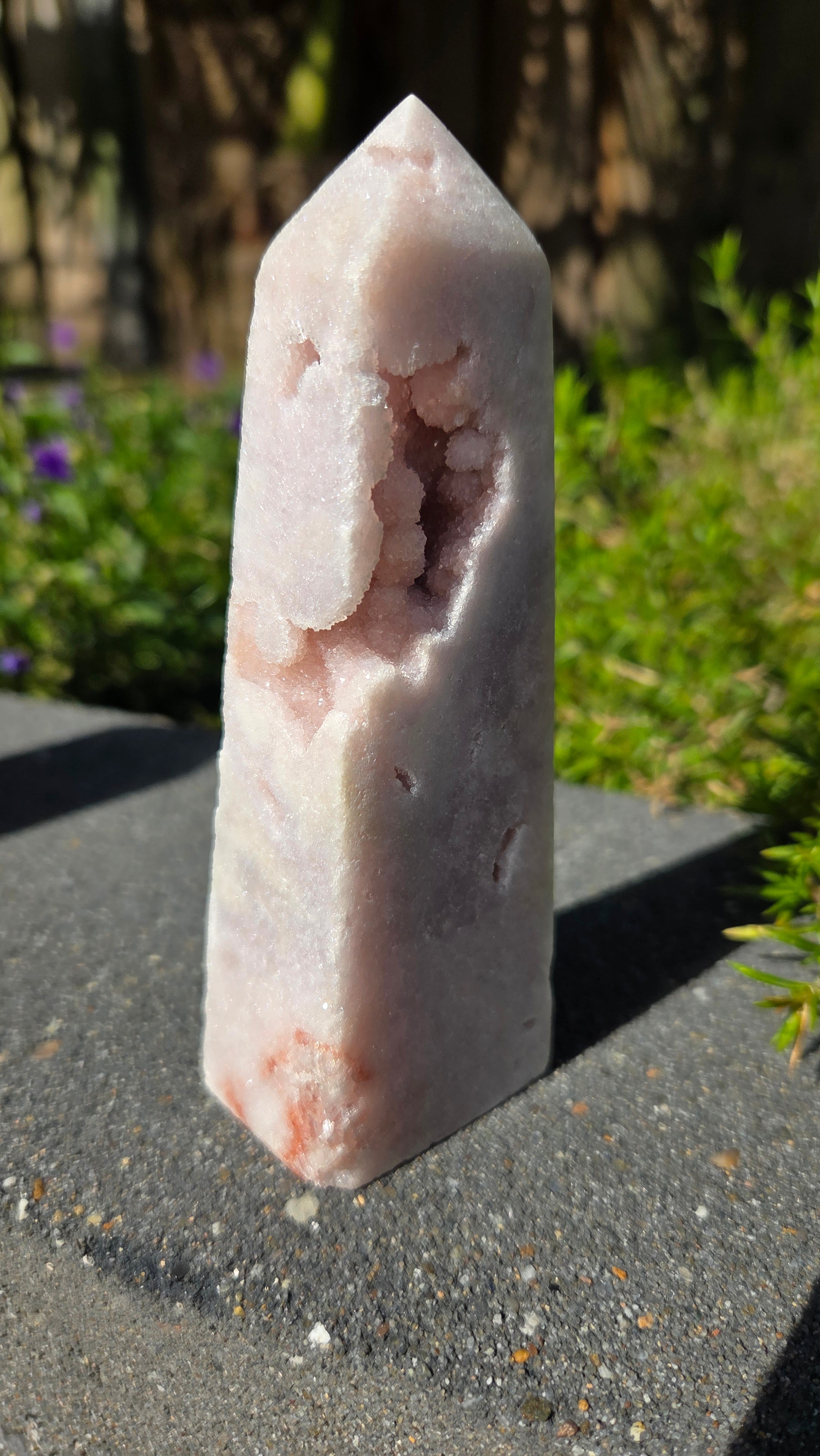 Roze amethist toren