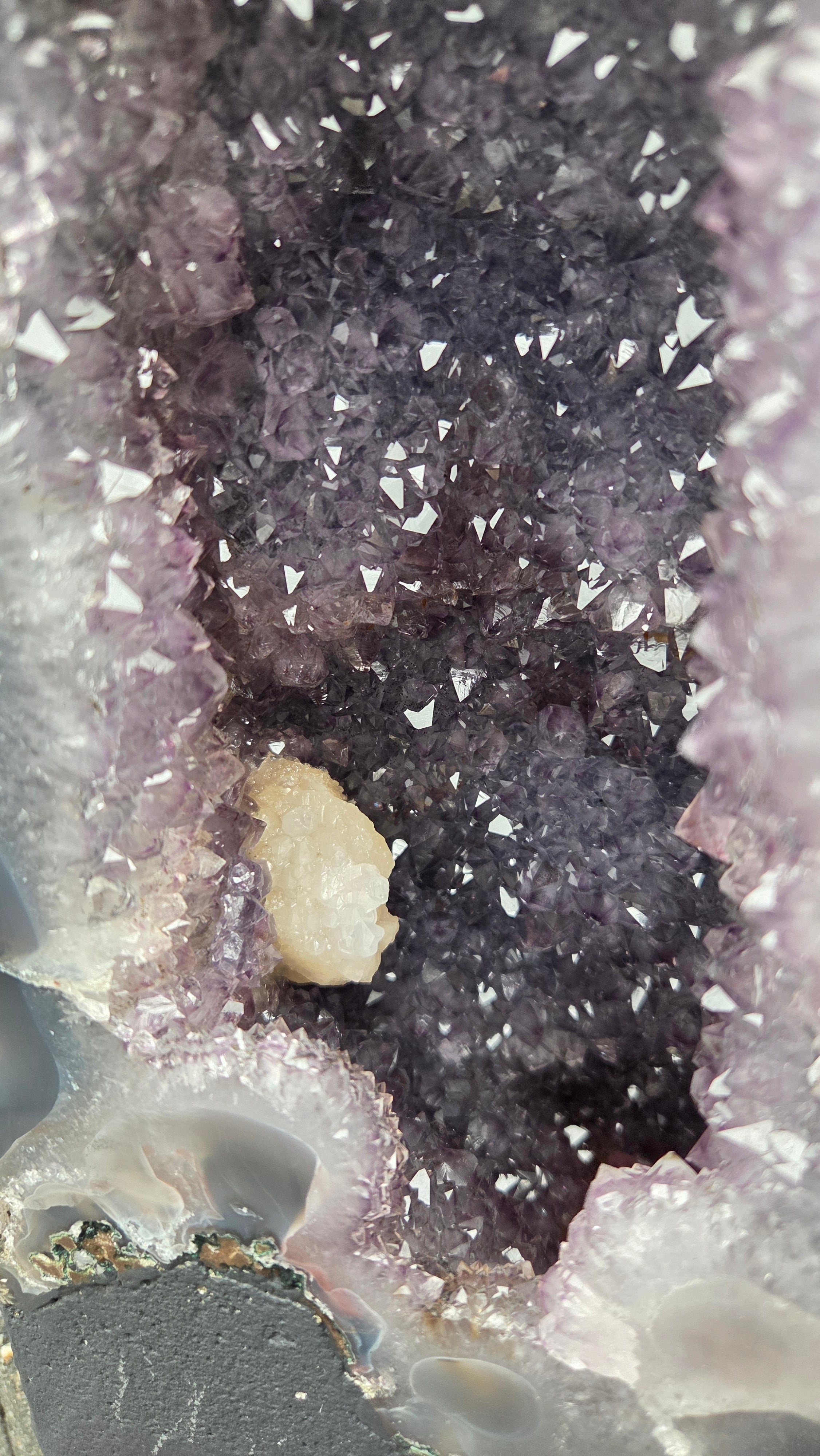 Amethist geode