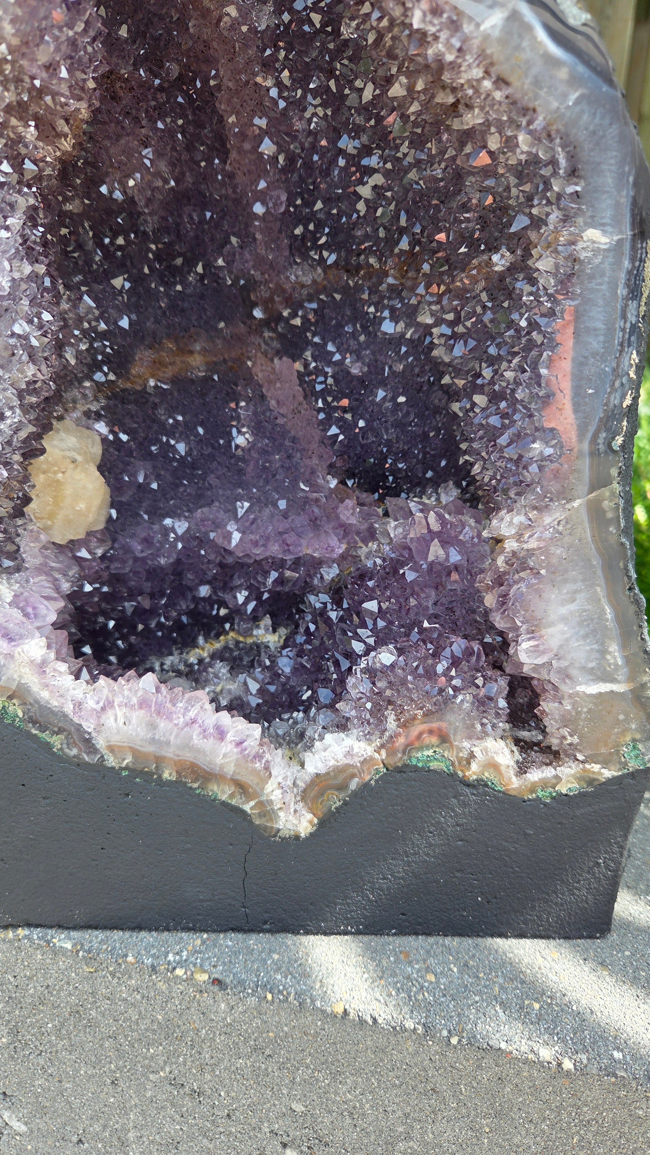 Prachtige amethist geode