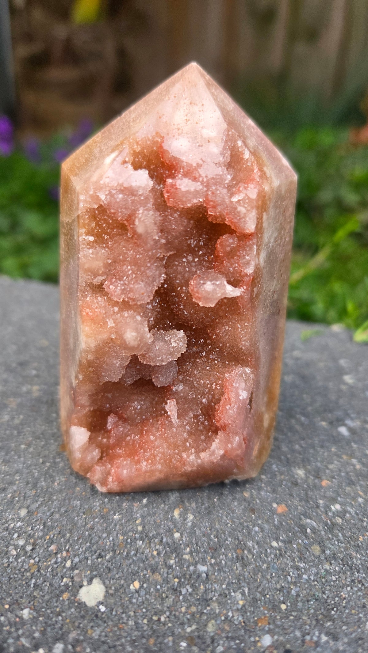 Roze amethist toren