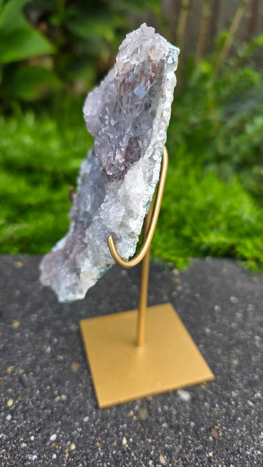 Zeoliet op standaard