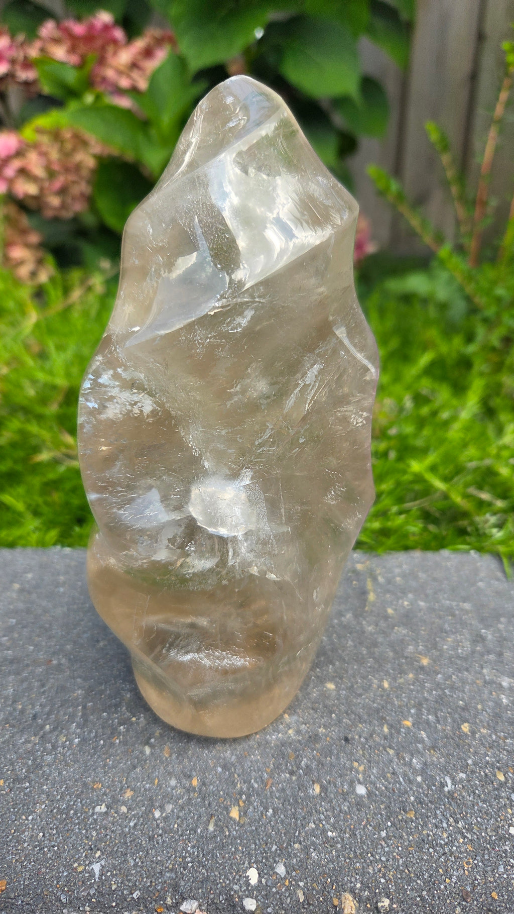 XL bergkristal vlam