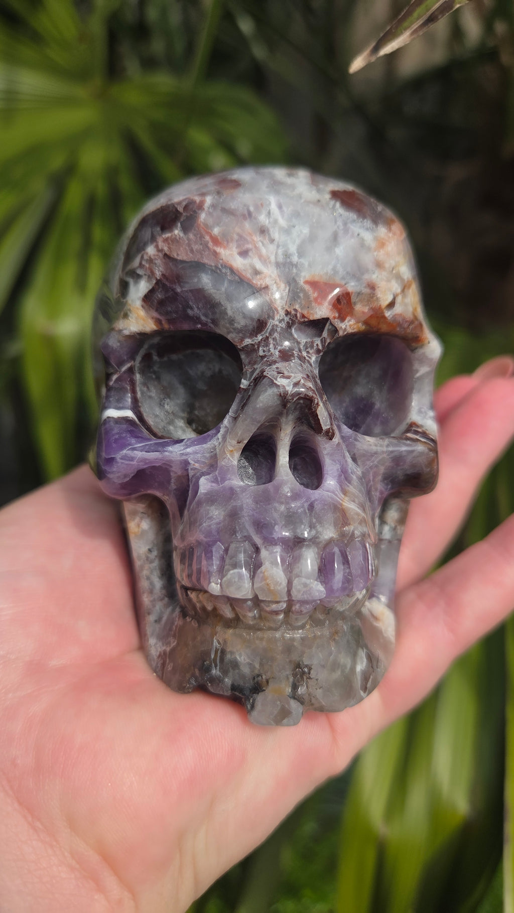 A+ kwaliteit amethist skull