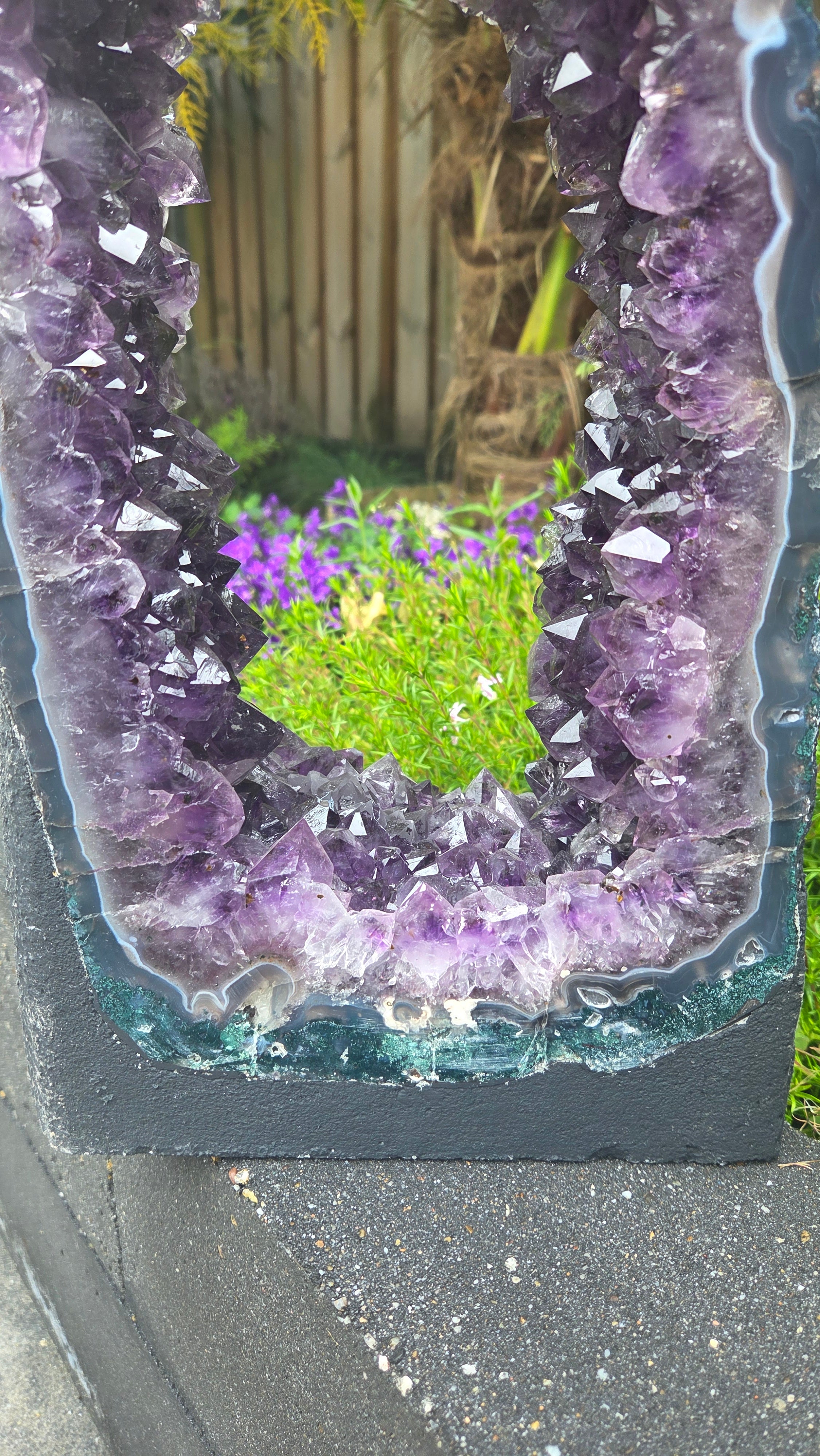 Amethist window/portaal