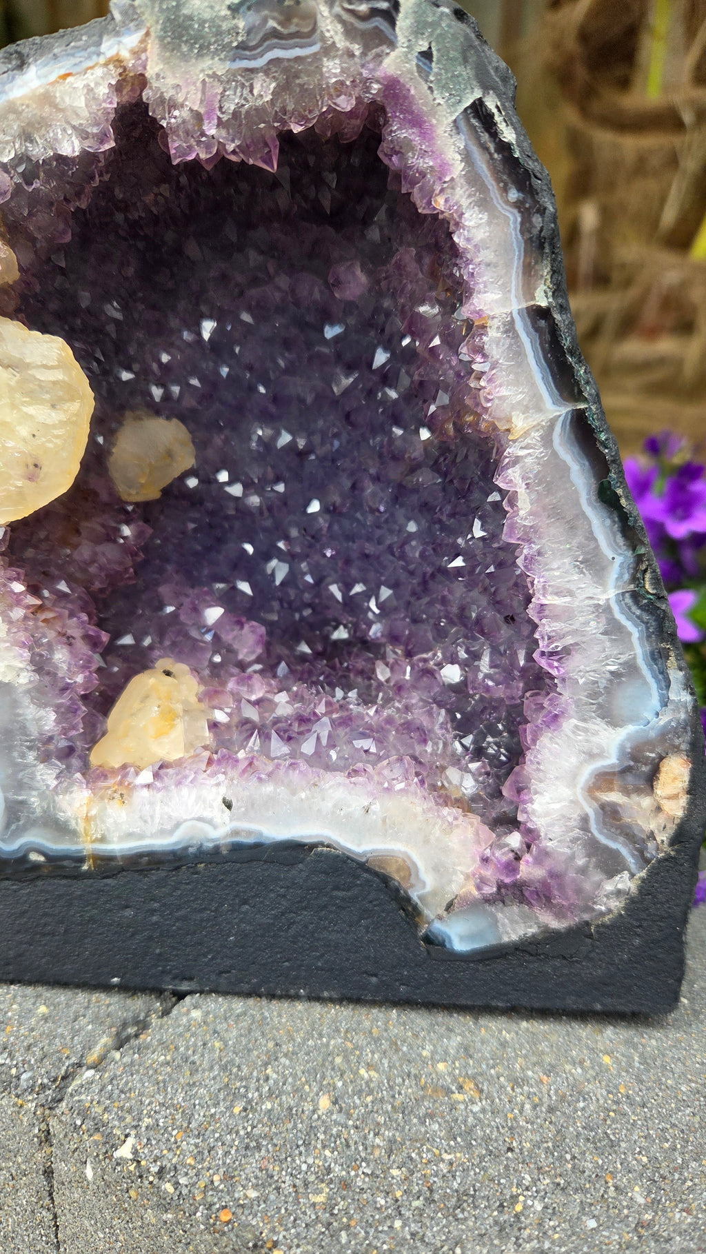 Amethist geode