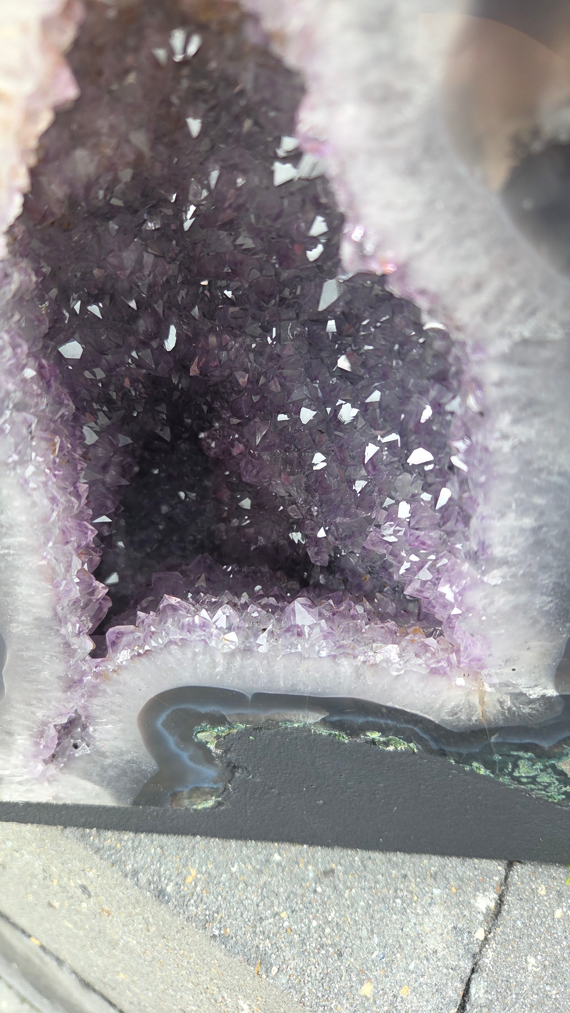 Amethist geode