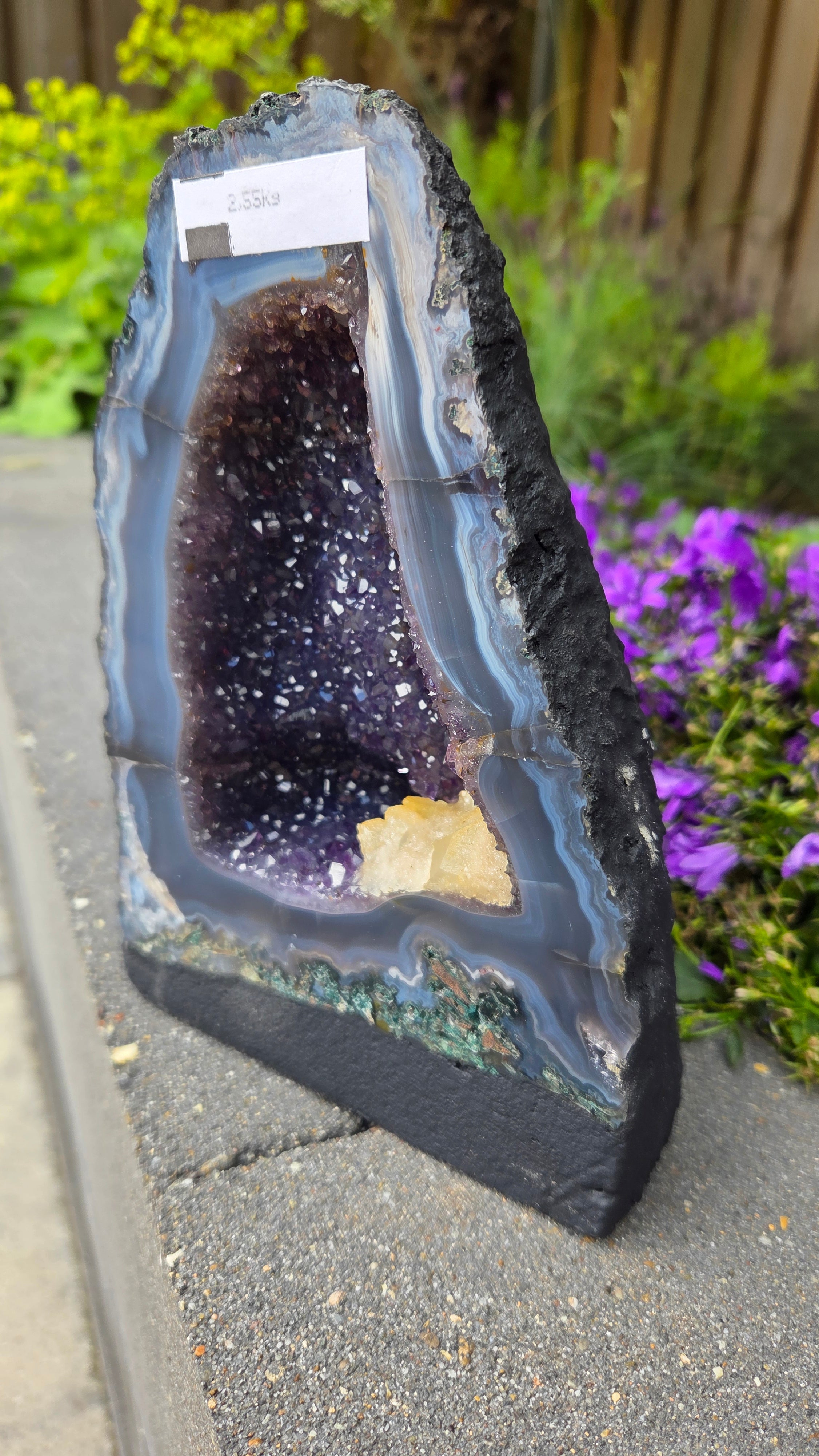 Amethist geode